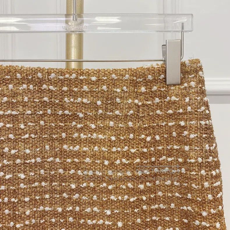 Louis Vuitton Louis Vuitton Gold Skirt Size 37" - 4 Thumbnail