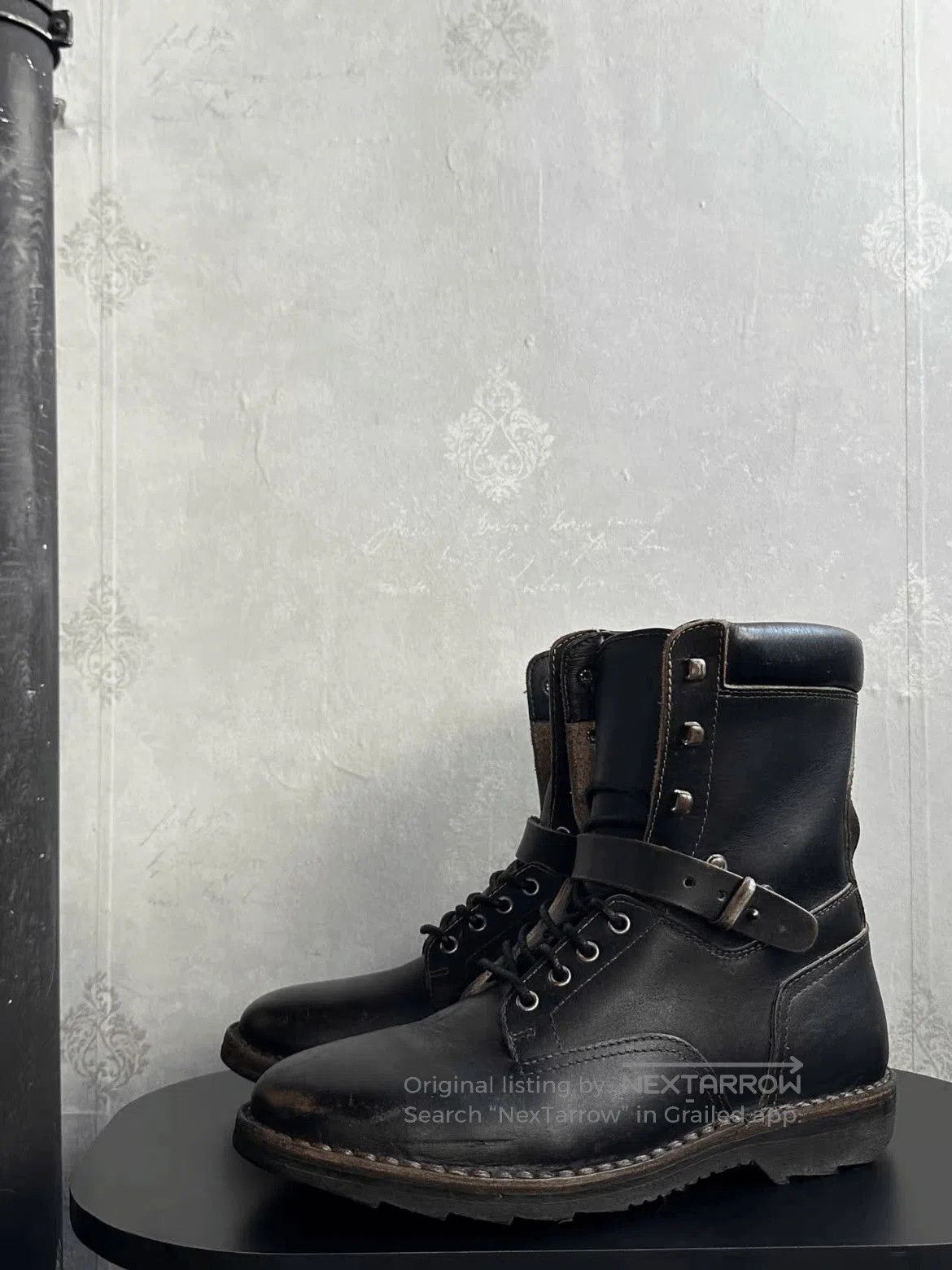 Maison Margiela Sz 43 Maison Margiela Buckle Military Boots. Size US 10 / EU 43 - 1 Thumbnail