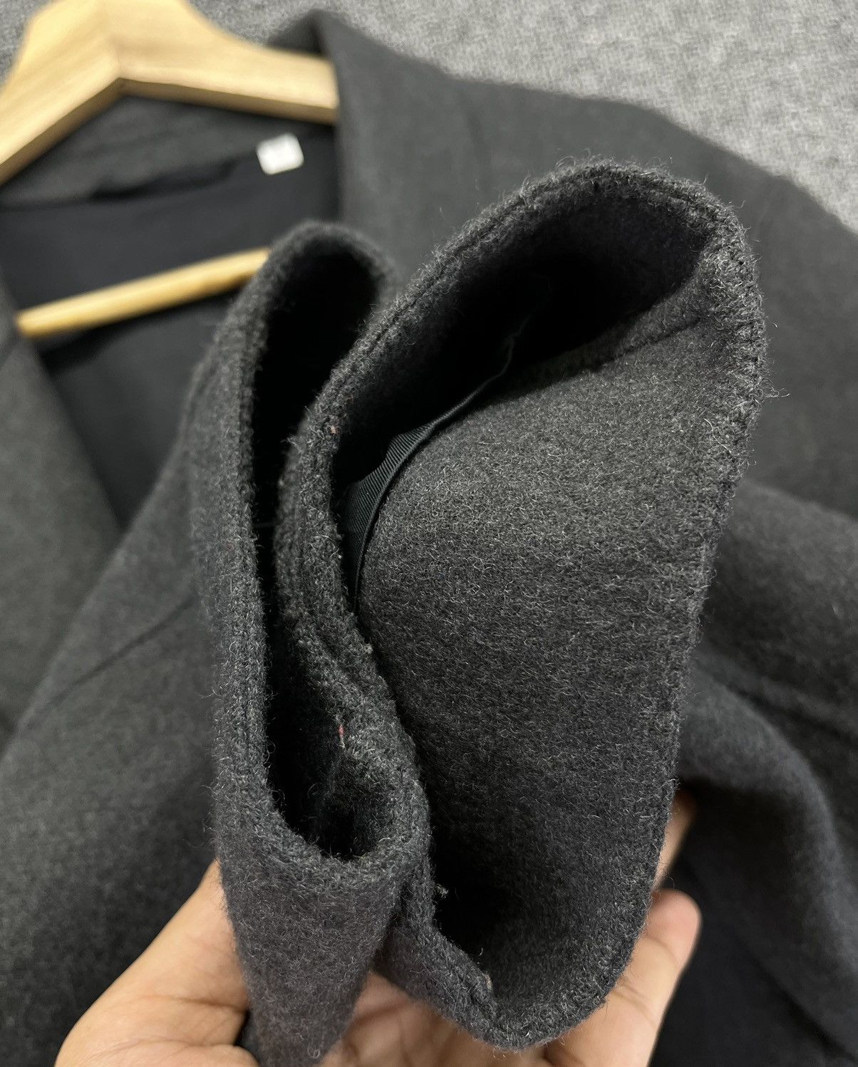 Lemaire × Uniqlo Lemaire Uniqlo Rare Button Up Wool Long Jacket Size US S / EU 44-46 / 1 - 13 Thumbnail
