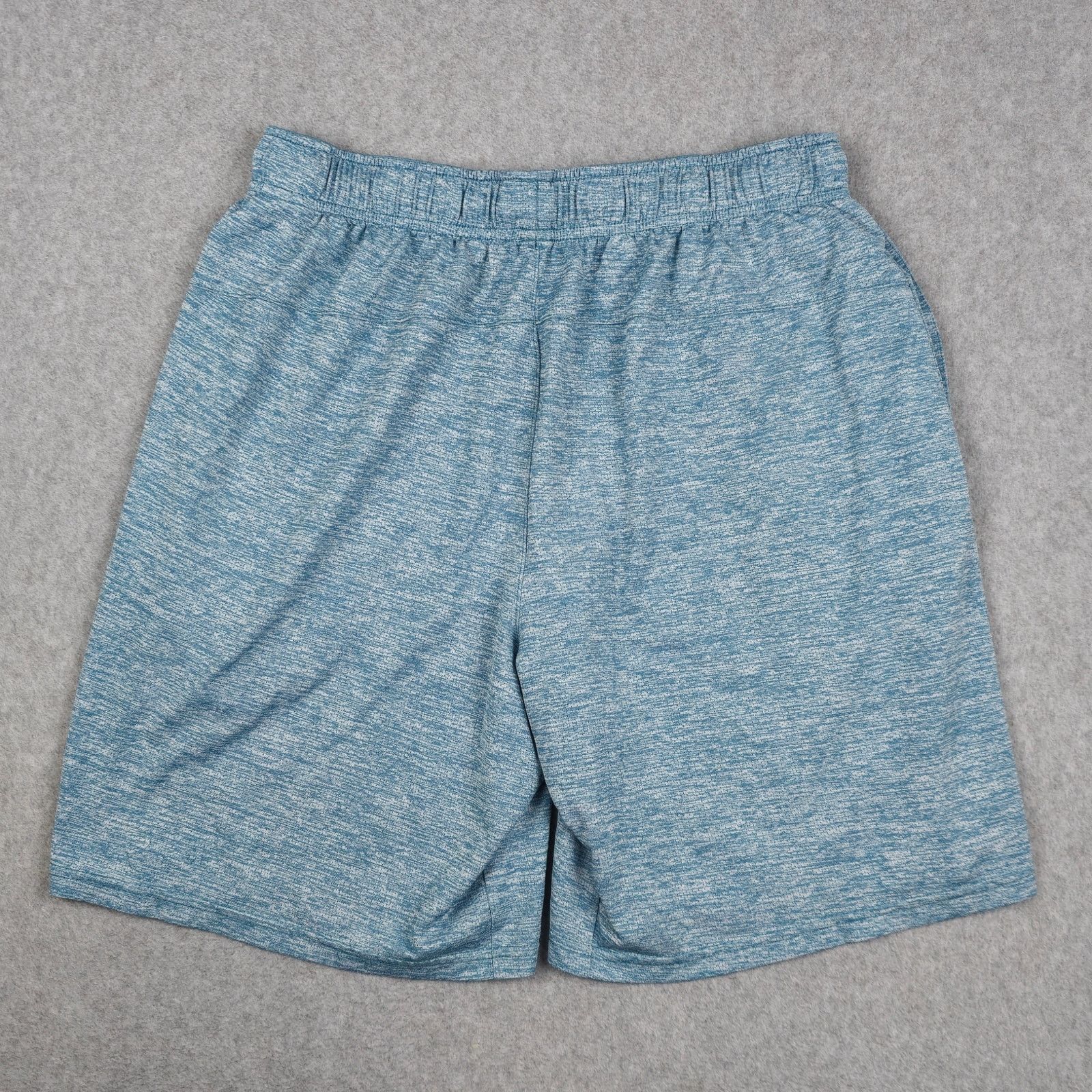 Reebok Reebok Medium Performance Tech Heather Blue Athletic Shorts Size US 30 / EU 46 - 2 Thumbnail