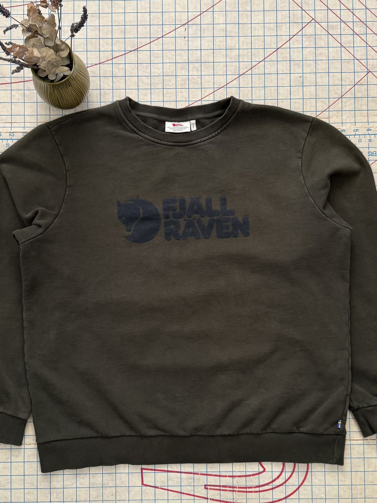 Fjallraven Fjallraven Logo Sweater Dark Green Size XXL Mens Size US XXL / EU 58 / 5 - 3 Thumbnail