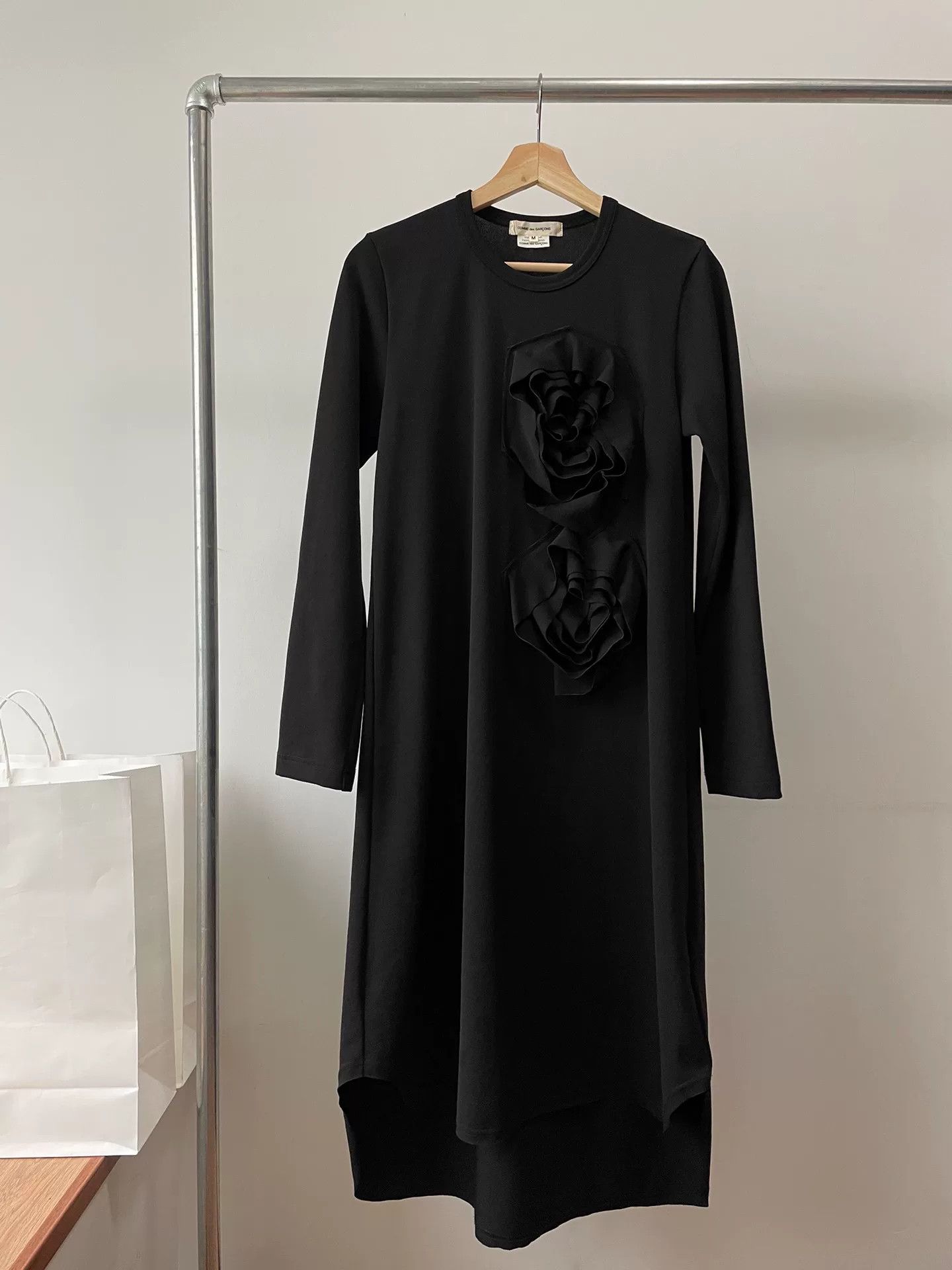 Comme des Garcons Comme des Garçons Rose Black Dress Size M / US 6-8 / IT 42-44 - 1 Thumbnail