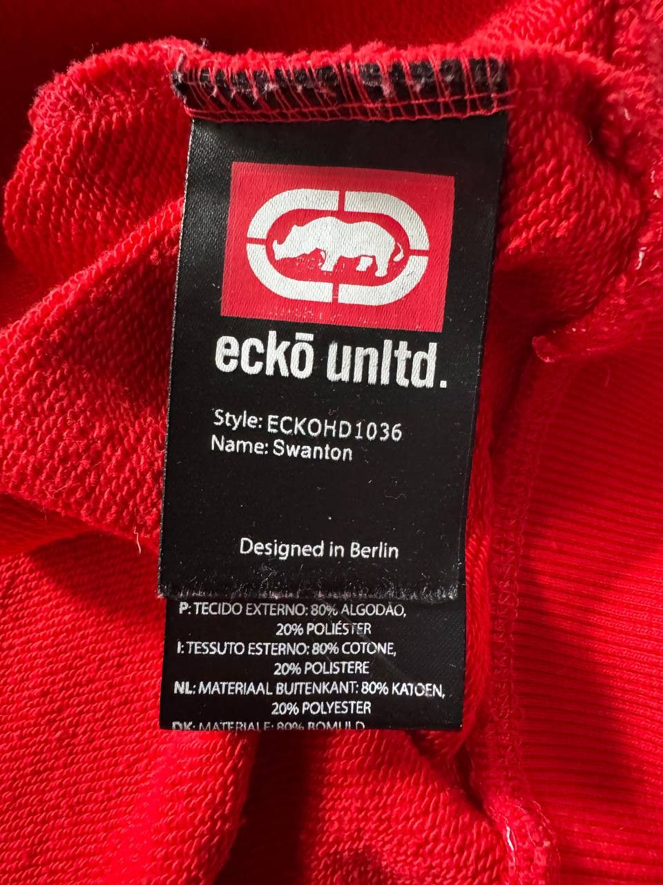 Ecko Unltd. Ecko Unltd Monogram Baggy Hoodie XL Size US XL / EU 56 / 4 - 10 Thumbnail