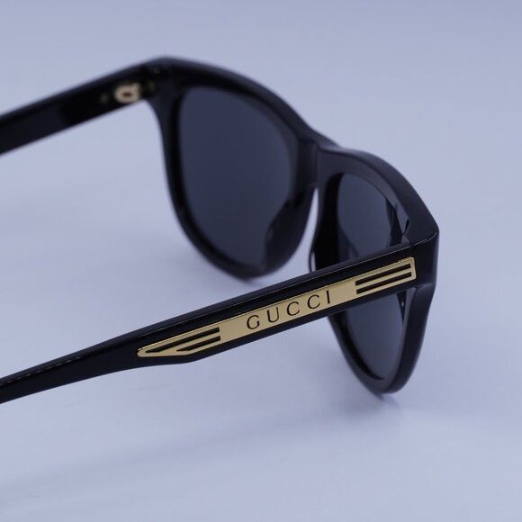 Gucci Gucci GG0980S 001 Sunglasses Black Square Frame Size ONE SIZE - 5 Thumbnail