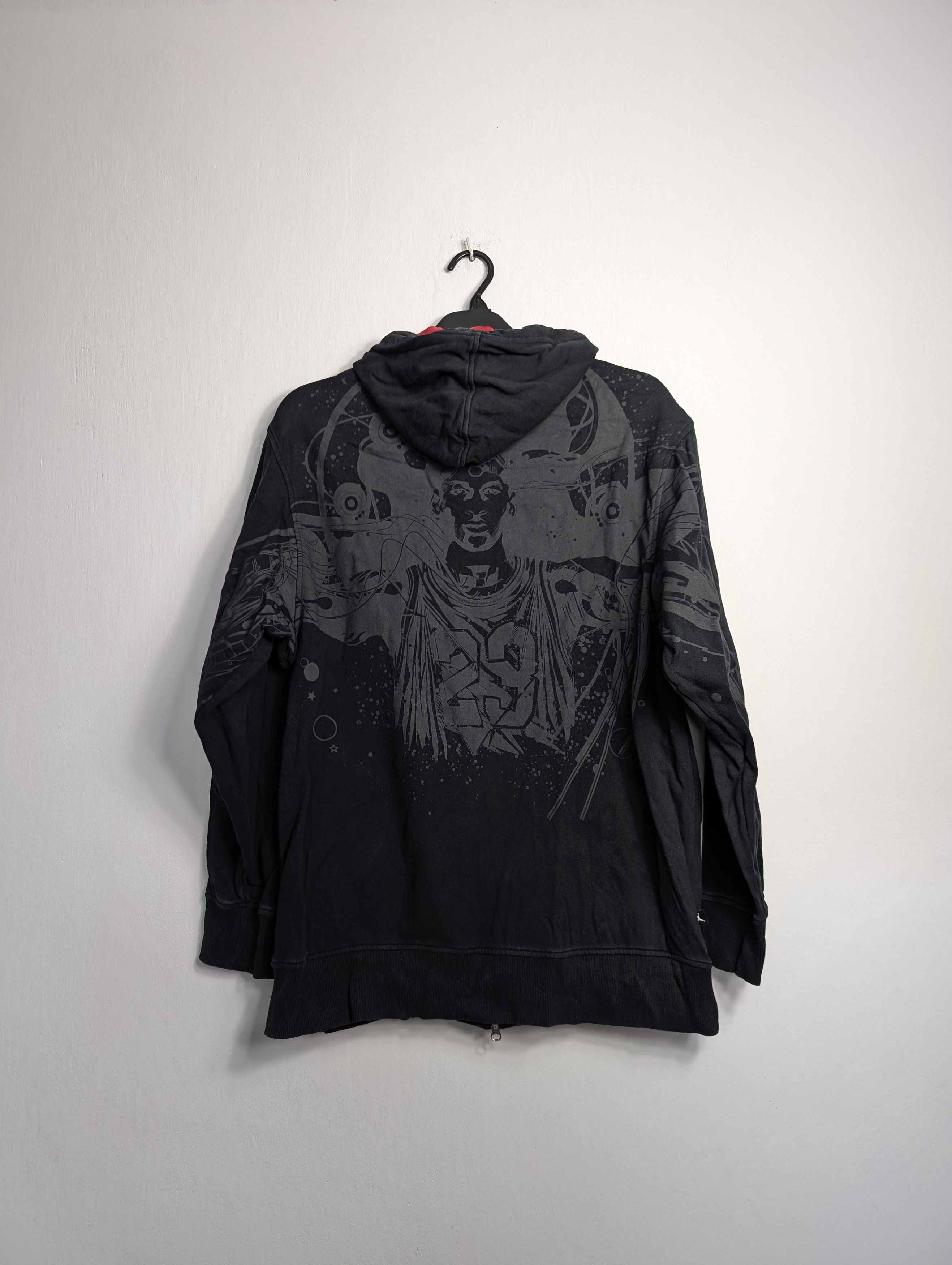Jordan Brand × Nike Vintage Air Jordan Zip Hoodie Y2K Streetwear Size US M / EU 48-50 / 2 - 4 Thumbnail