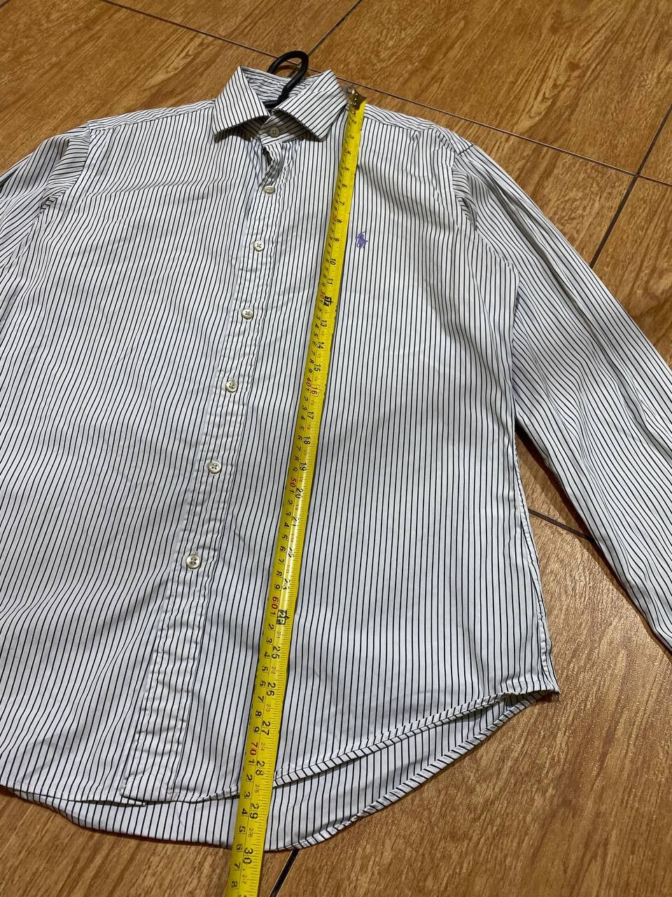 Polo Ralph Lauren Polo Ralph Lauren Regent Custom Fit Striped Button Up Shirt Size US M / EU 48-50 / 2 - 7 Thumbnail