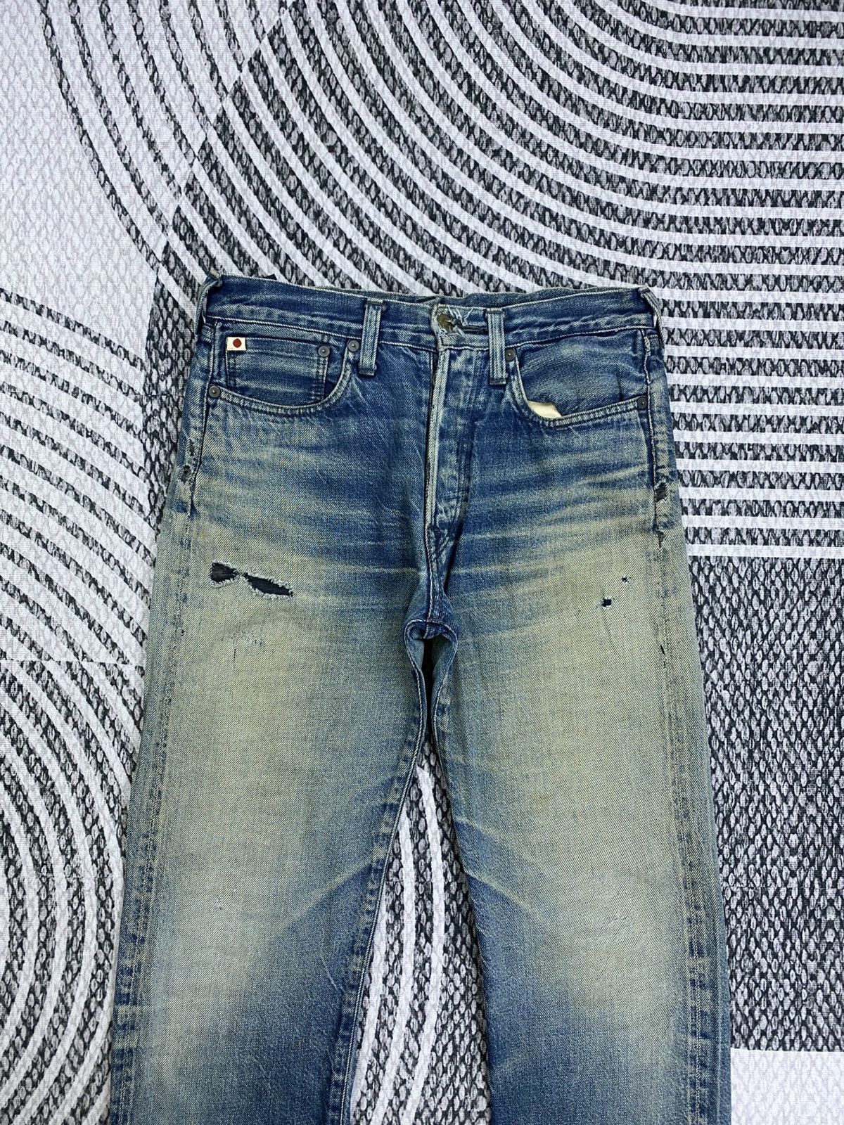 45rpm Vintage 45rpm Japan Distressed Denim Pants Size US 30 / EU 46 - 8 Thumbnail