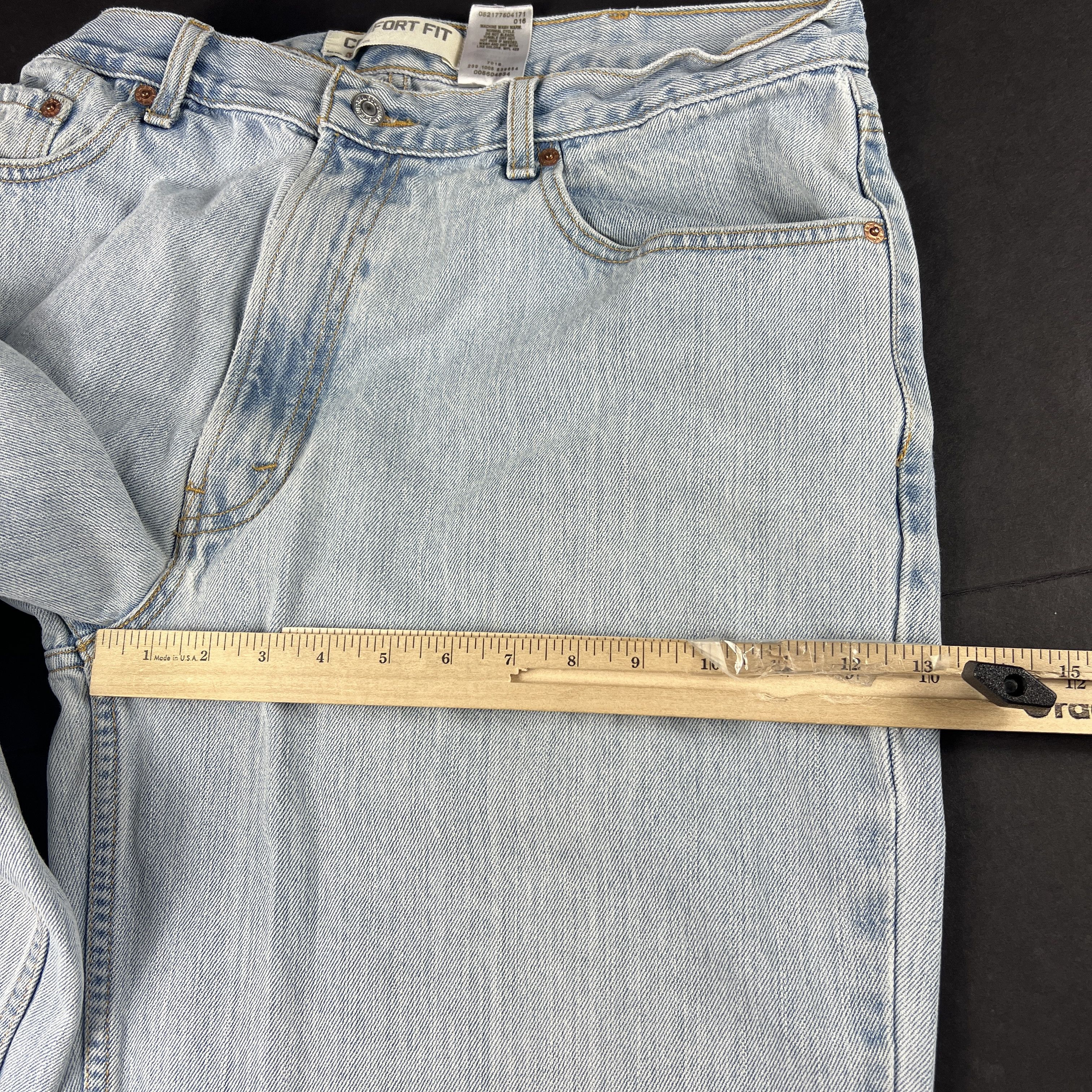 Levi's × Vintage Y2K Levi's Jeans 560 Loose Tapered Light Blue Faded Denim Size US 38 / EU 54 - 21 Thumbnail