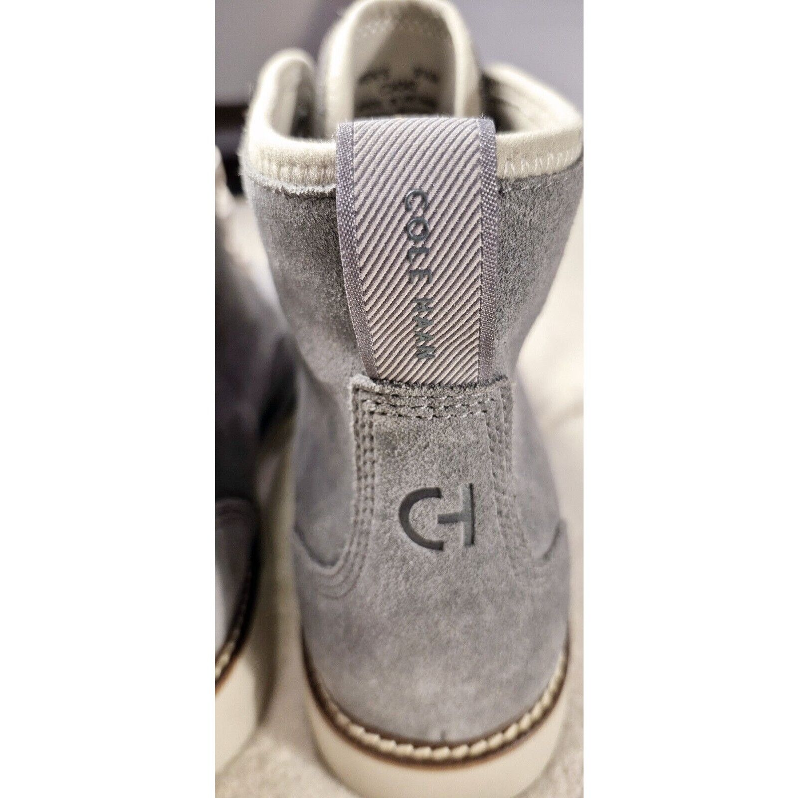 Cole Haan Cole Haan Grand 360 Grey Men's Suede Boots High Shoes 9.5 M Size US 9.5 / EU 42-43 - 9 Thumbnail