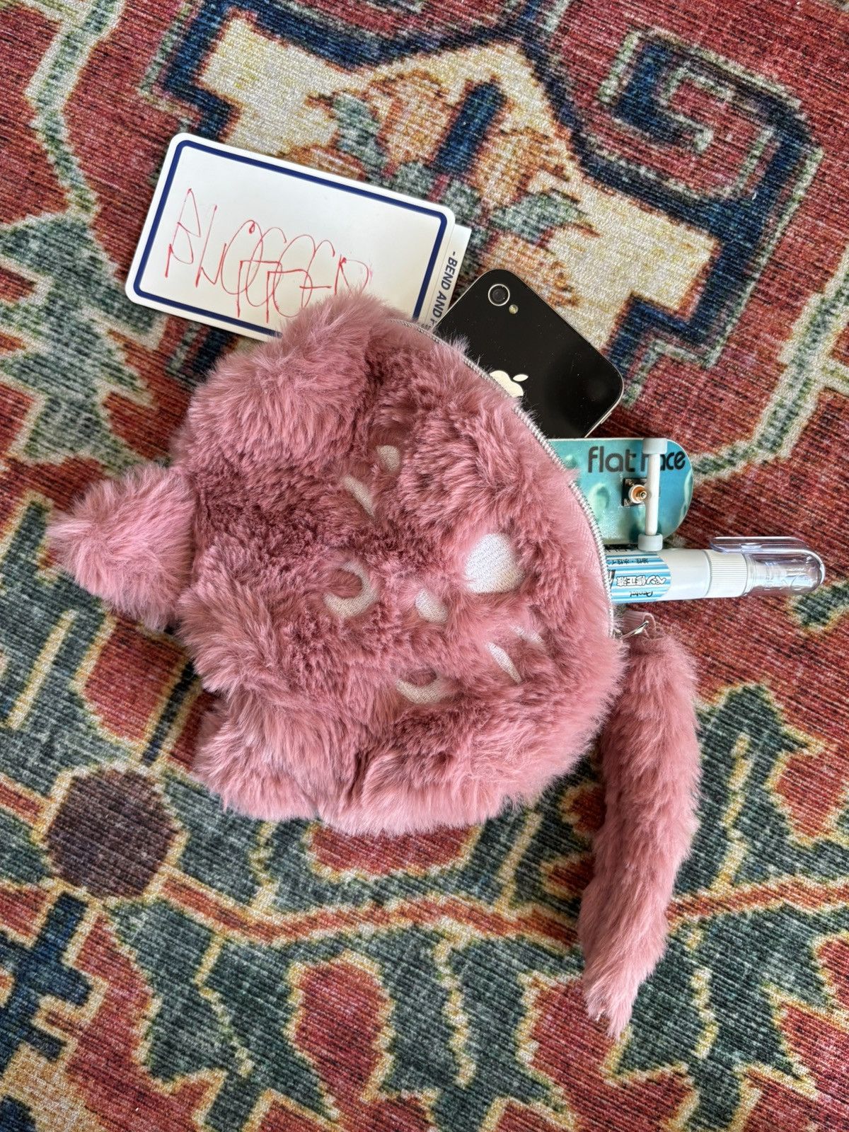 Ne-Net ne net fuzzy cat pouch Size ONE SIZE - 2 Thumbnail