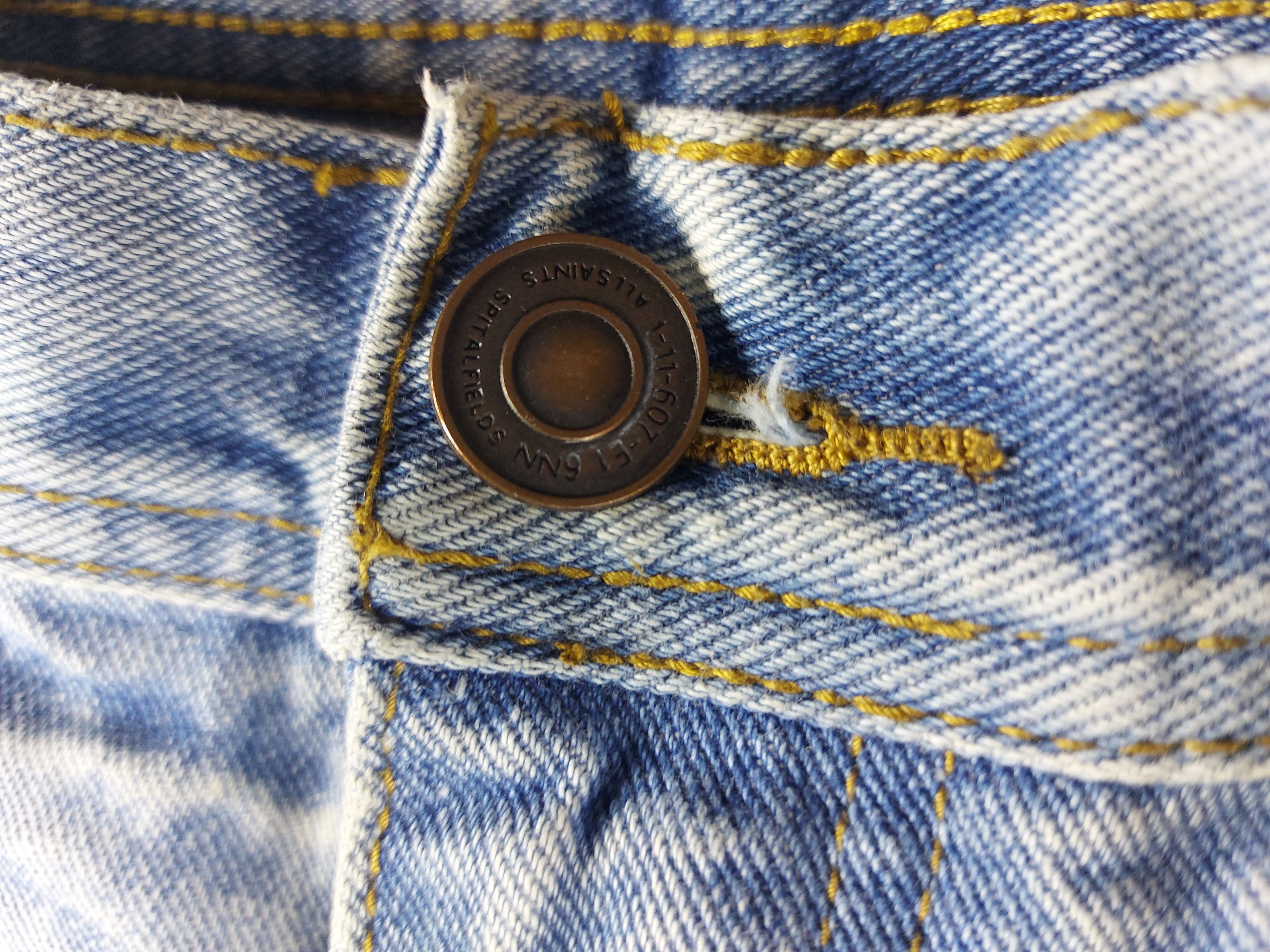 Allsaints Allsaints Distressed Denim Jeans Pants Size US 34 / EU 50 - 6 Thumbnail