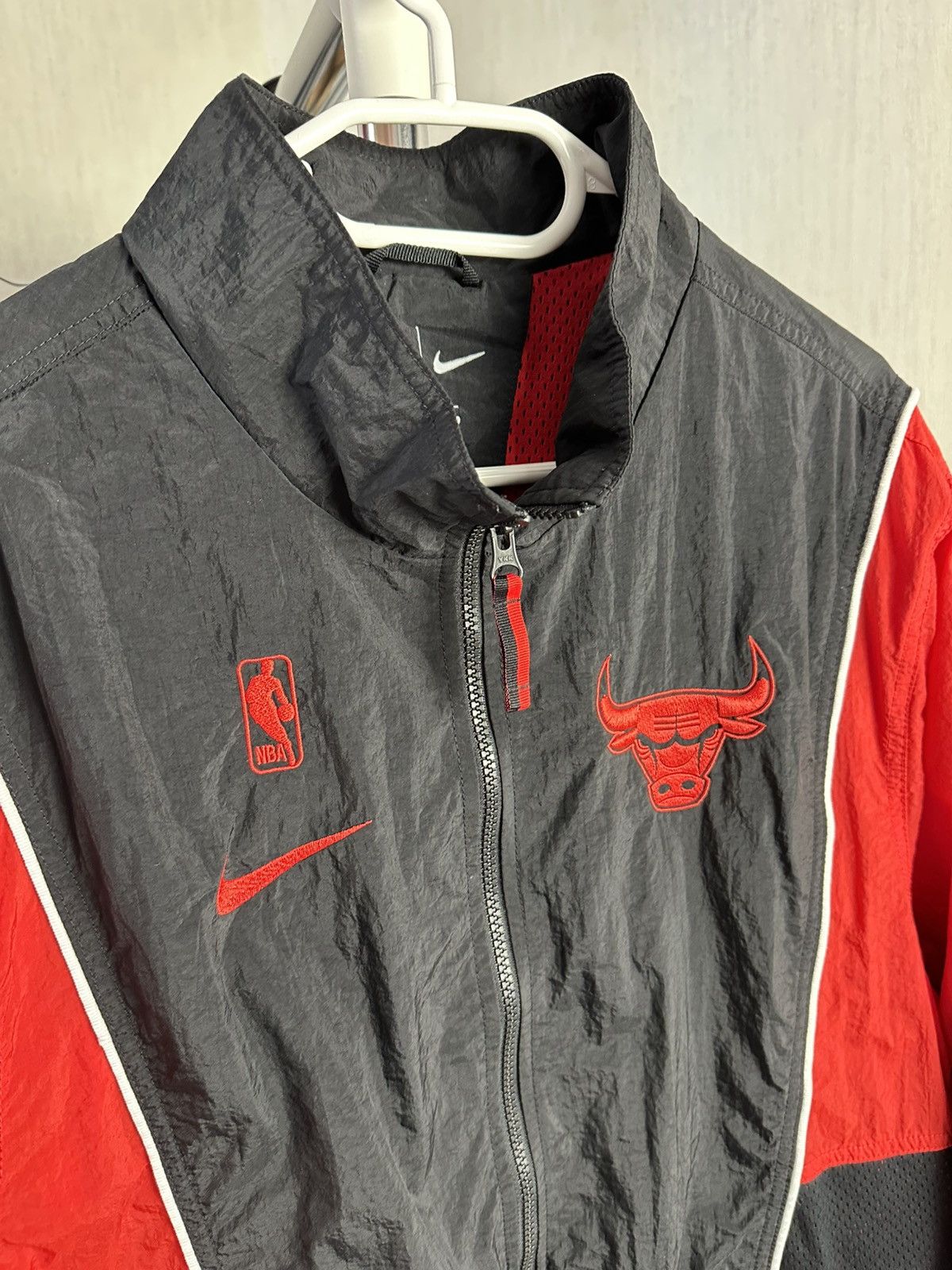 Nike Nike x Chicago Bulls City Edition Track Top Jacket NBA Size US L / EU 52-54 / 3 - 2 Thumbnail