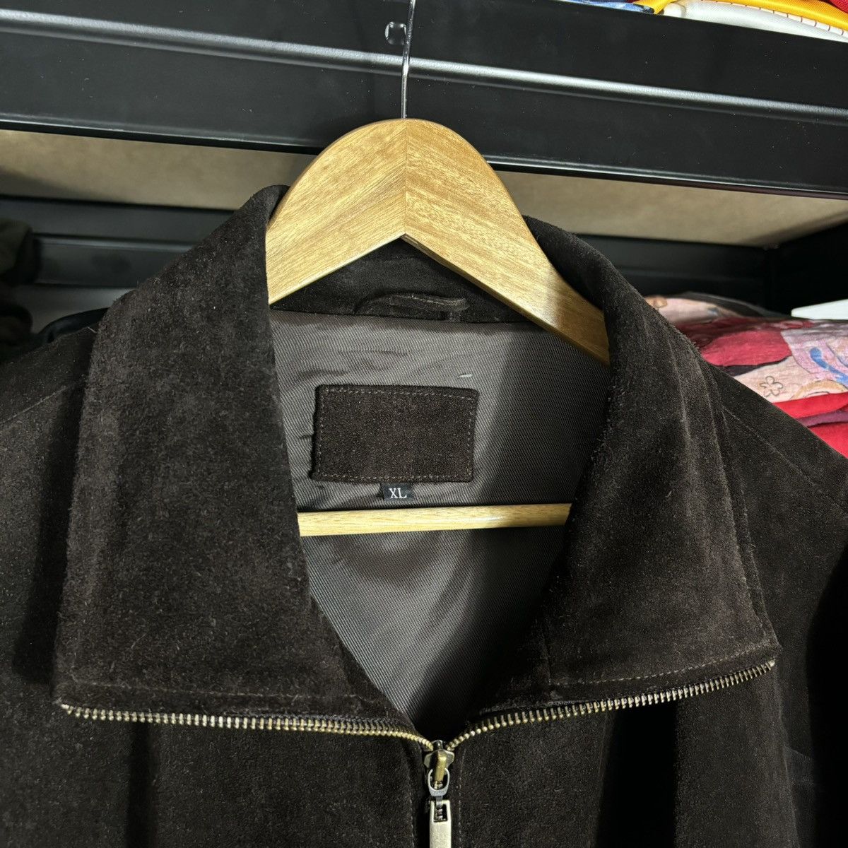 Japanese Brand × Vintage Vintage 90’s genuine real leather jacket designer luxury Size US XL / EU 56 / 4 - 2 Thumbnail