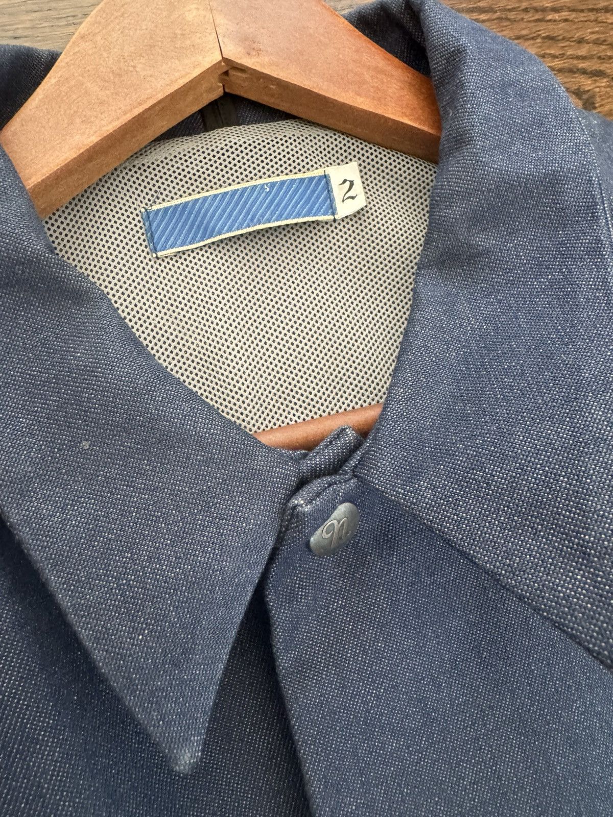 Number (N)ine 90s n(n) blue label button up Size US M / EU 48-50 / 2 - 4 Thumbnail