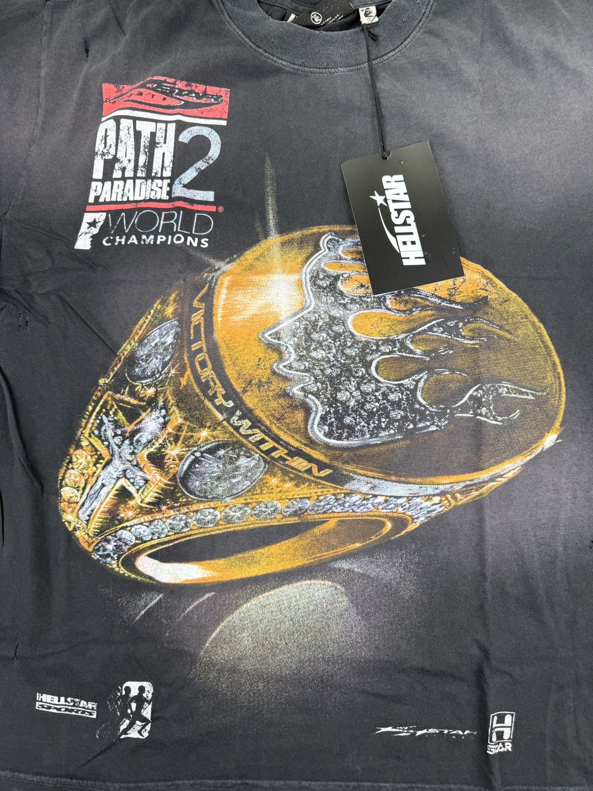 HELLSTAR Hellstar Big Rings T-shirt Size US L / EU 52-54 / 3 - 2 Thumbnail