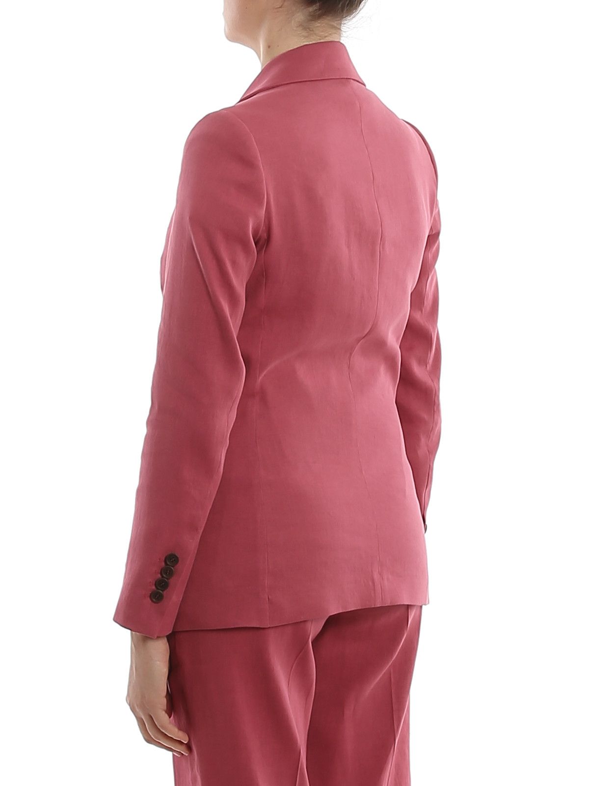 Brunello Cucinelli o1y0725 Blazer in Antique Rose Size M / US 6-8 / IT 42-44 - 5 Thumbnail