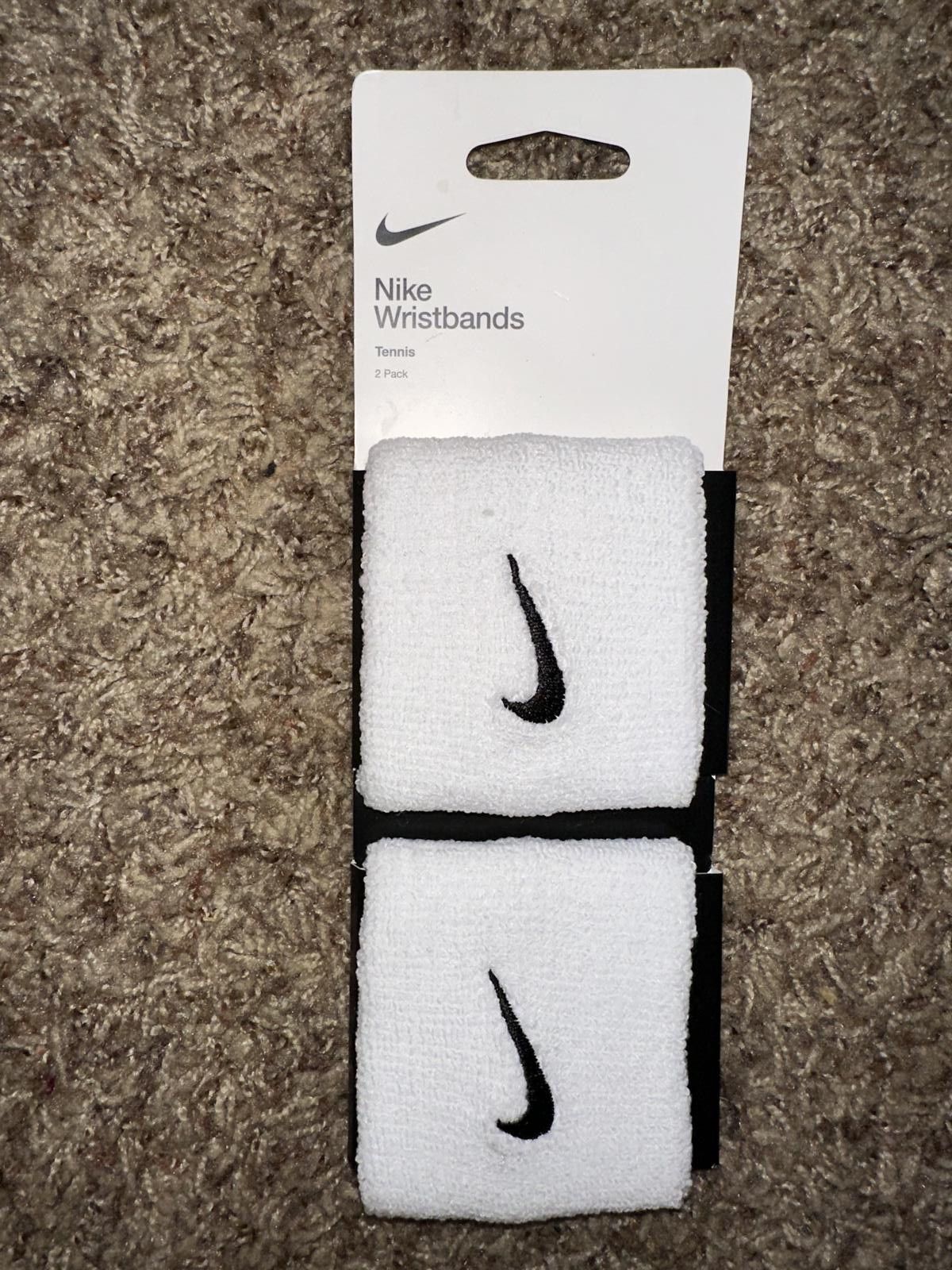 Nike Nike Tennis Premier Wristband S Sports Training Band 2pcs Size ONE SIZE - 1 Thumbnail
