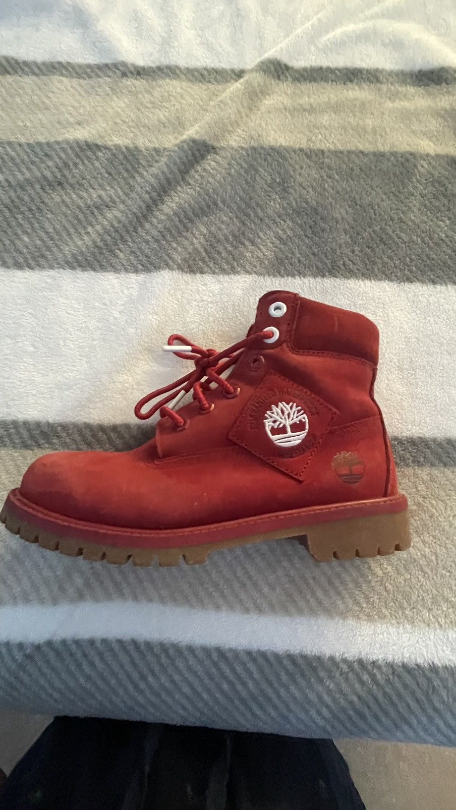 Timberland 6 Inch Premium Boot '50th Anniversary - Medium Red' #boots Size US 5.5 / EU 38 - 4 Thumbnail