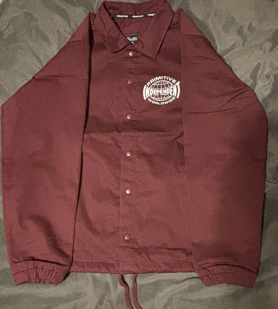 Primitive Primtive x Independent Truck Co. Jacket (Burgundy) Size US M / EU 48-50 / 2 - 1 Thumbnail