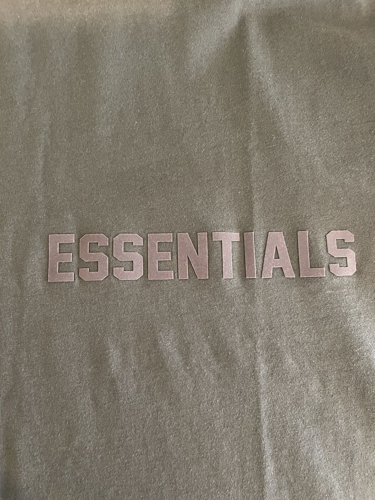 Essentials × Fear of God Essentials T-Shirt - Size XS - Off Black - Fear Of God Size US XS / EU 42 / 0 - 3 Thumbnail