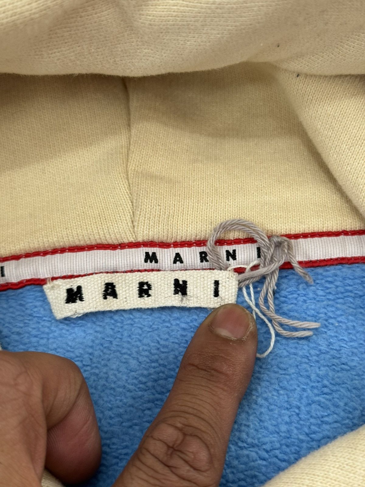 Marni Marni two tone hoodie Size US S / EU 44-46 / 1 - 11 Thumbnail