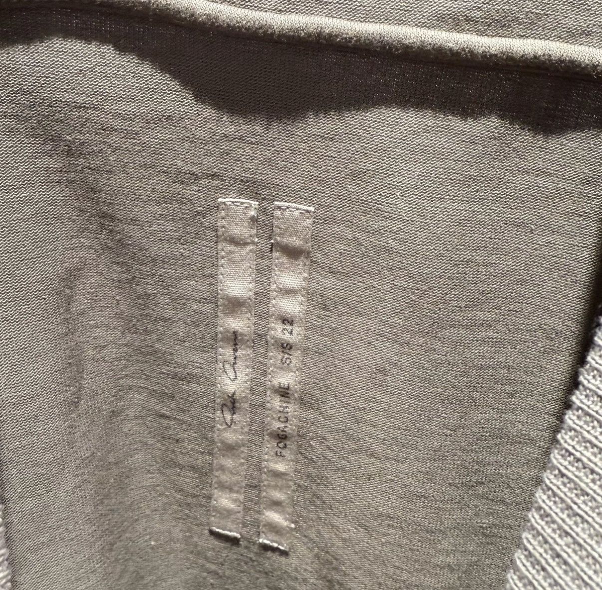 Rick Owens Rick Owens 2022 Main Line Cotton Armor Sweatshirt Size US XL / EU 56 / 4 - 4 Thumbnail