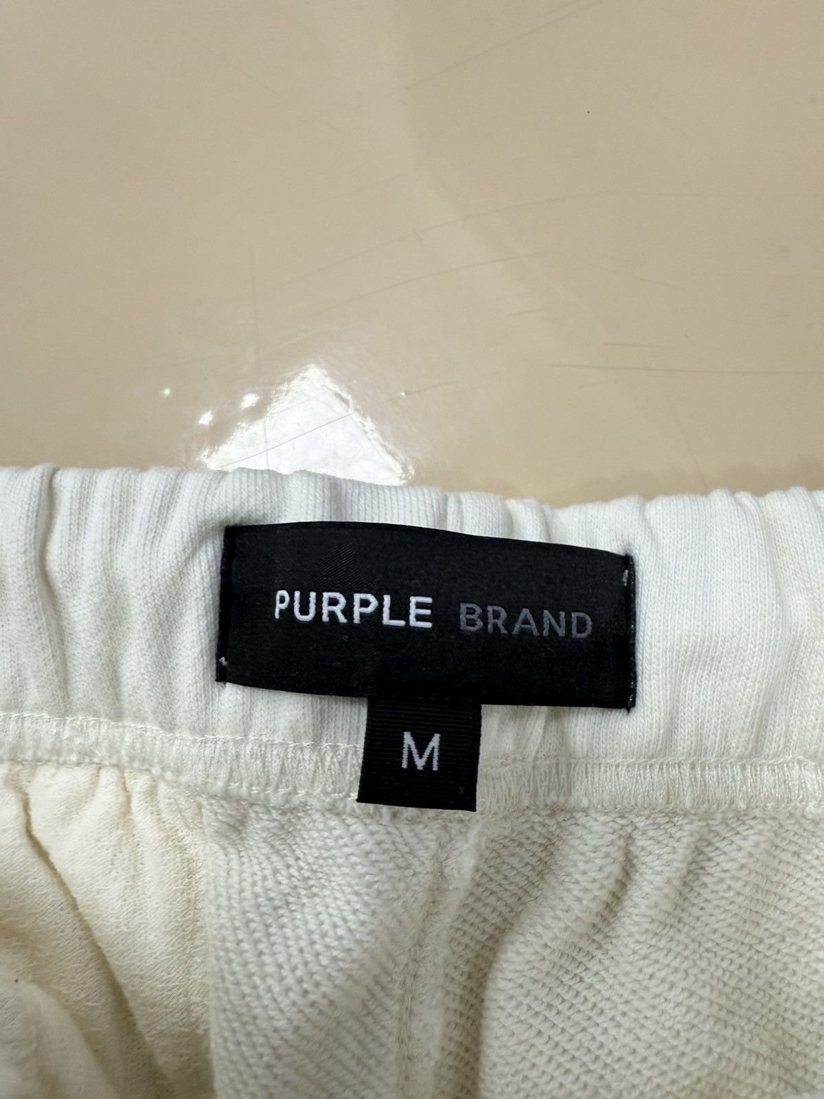 Purple Brand Purple Brand French Terry Whisper White Size US 32 / EU 48 - 2 Thumbnail