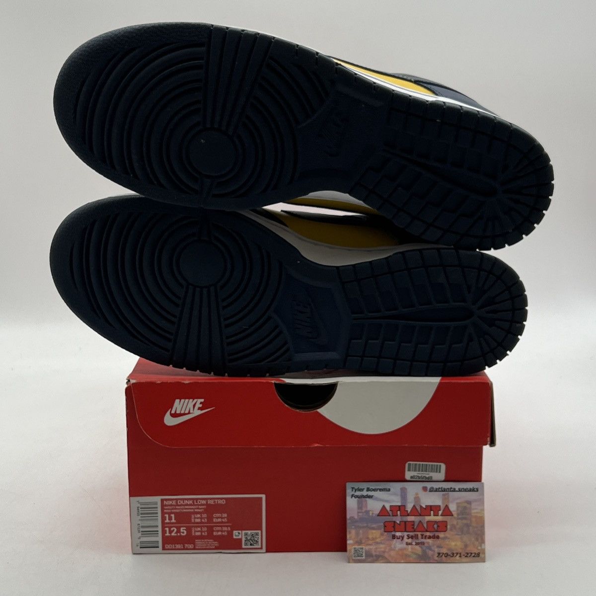 Nike Nike dunk low Michigan Size US 11 / EU 44 - 8 Thumbnail
