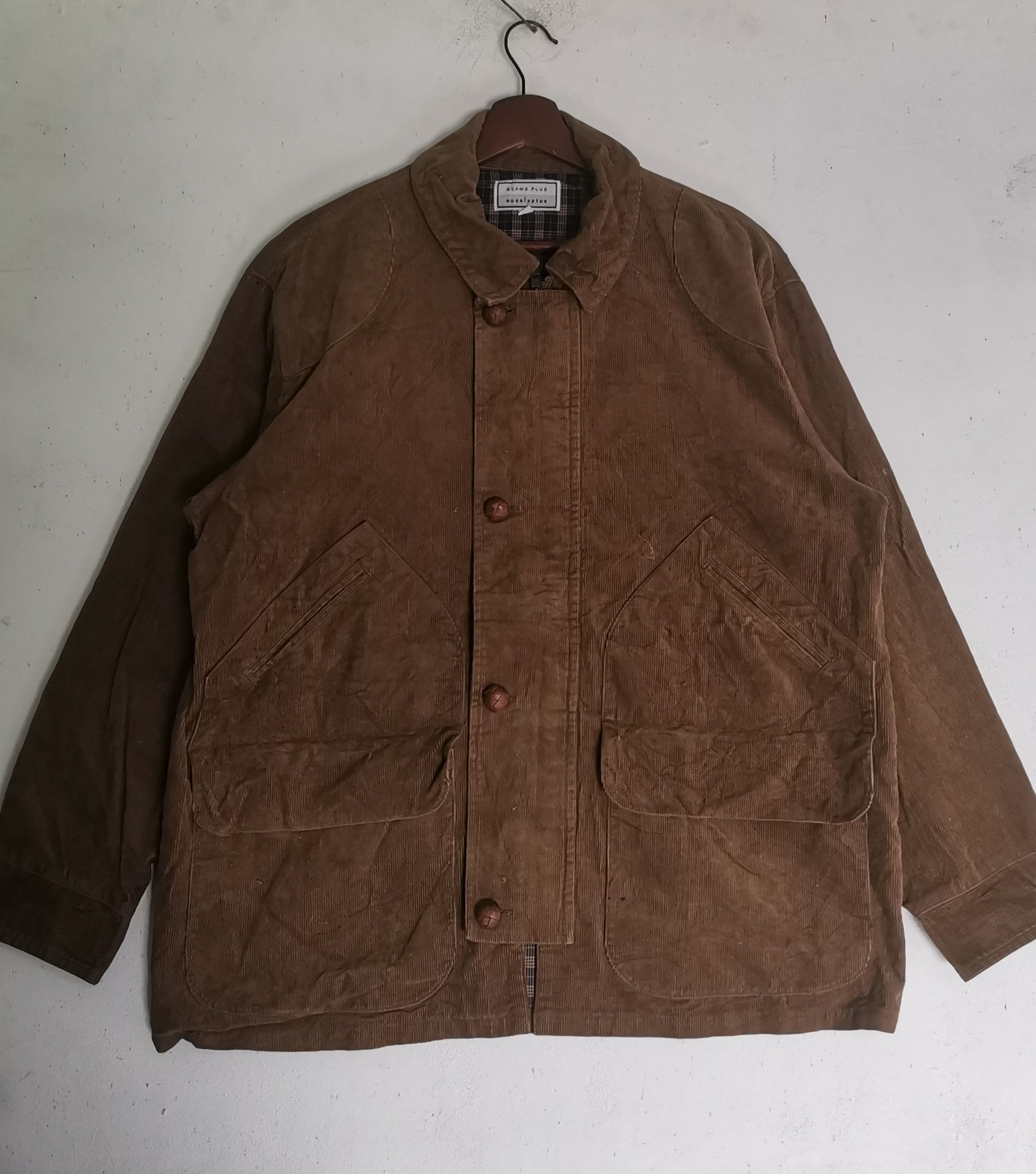 Beams Plus Rare Beams plus corduroy jacket nice design Size US L / EU 52-54 / 3 - 1 Thumbnail