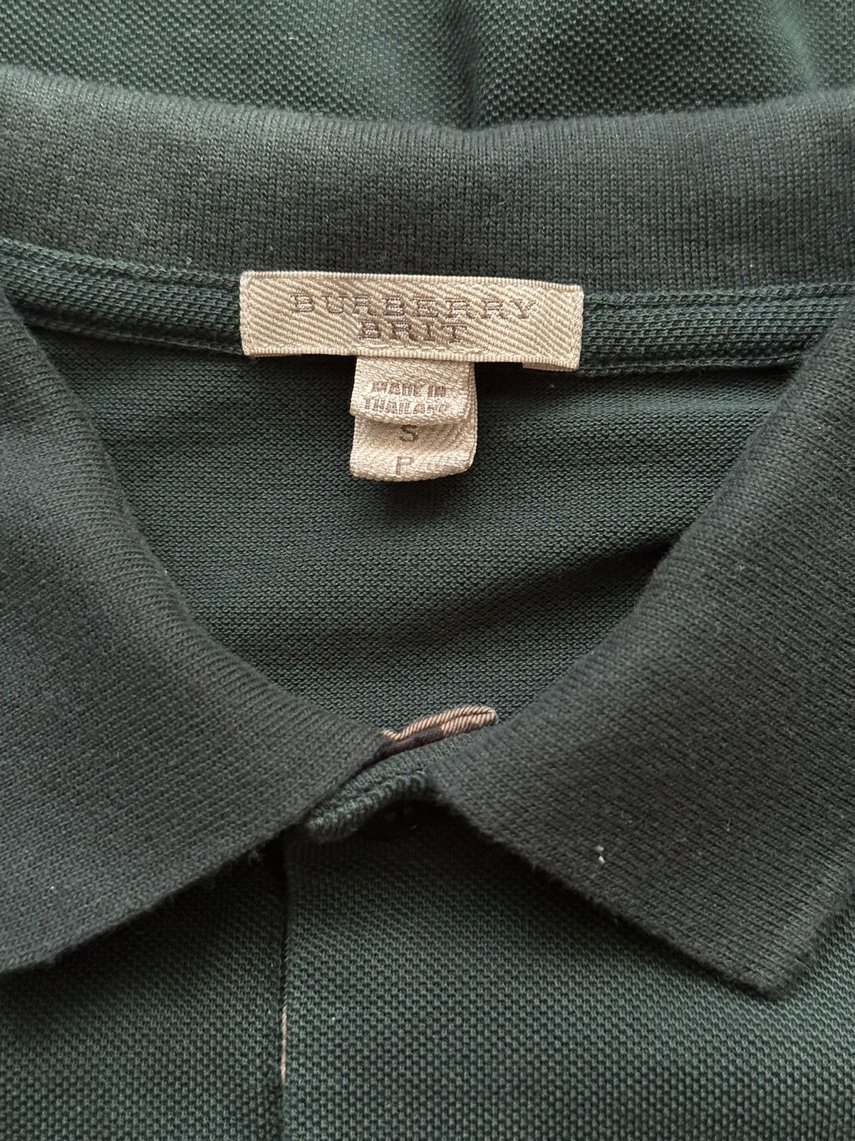 Burberry Burberry Check Placket Polo Size US S / EU 44-46 / 1 - 3 Thumbnail