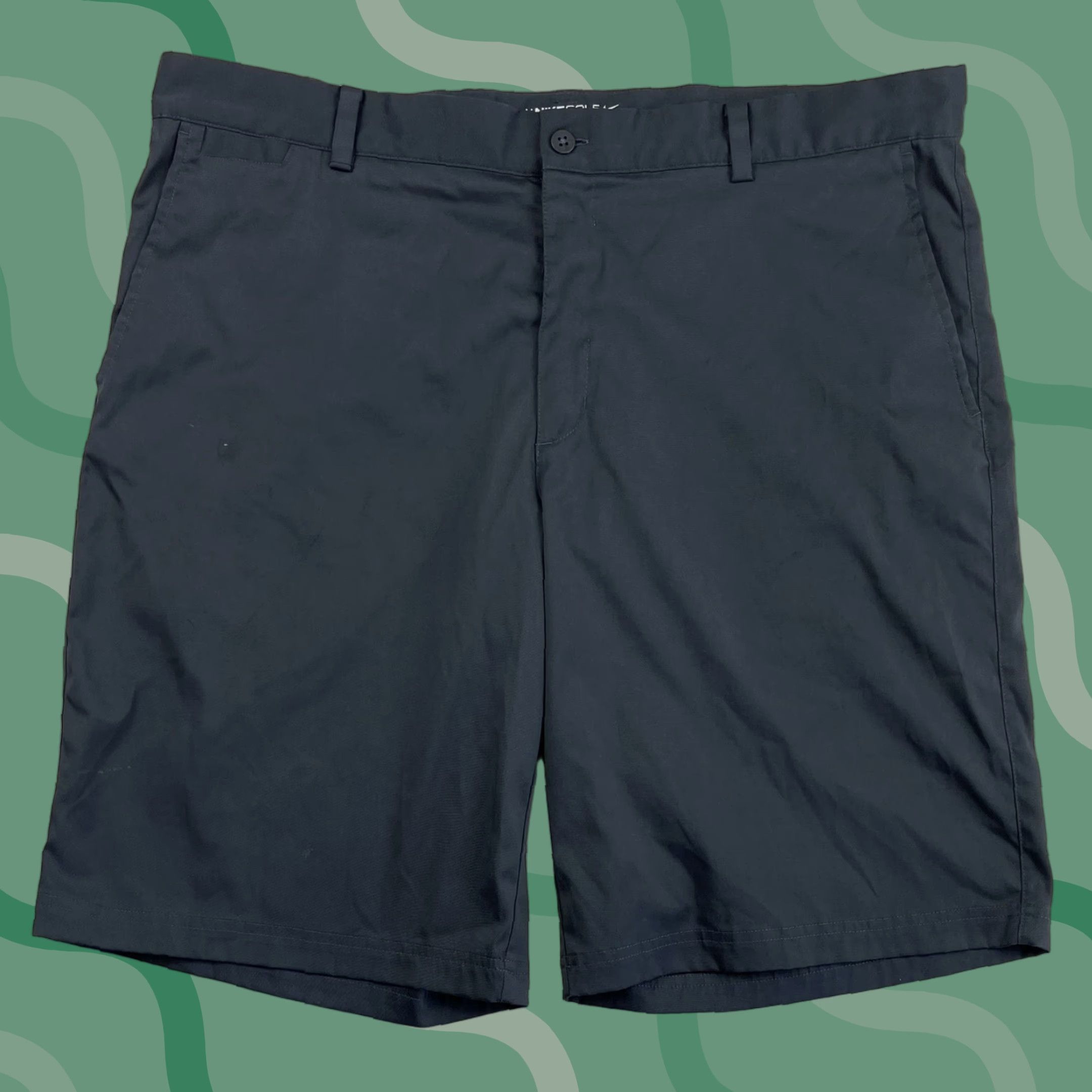 Nike Nike Mens Golf Shorts Dri Fit Tour Performance Black Flat Front Stretch Sz 38 Size US 38 / EU 54 - 1 Thumbnail