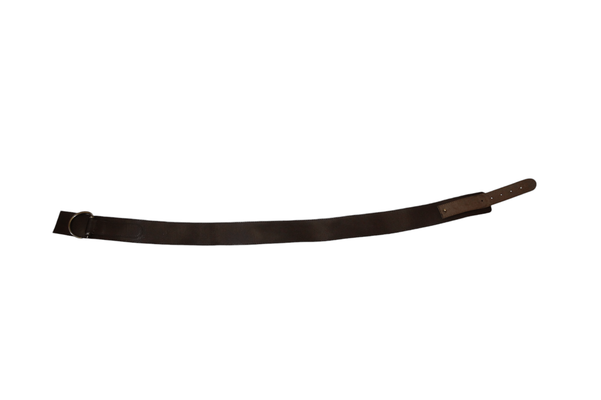 Van RARE Van den Hoogen designers leather wide belt Size ONE SIZE - 7 Thumbnail