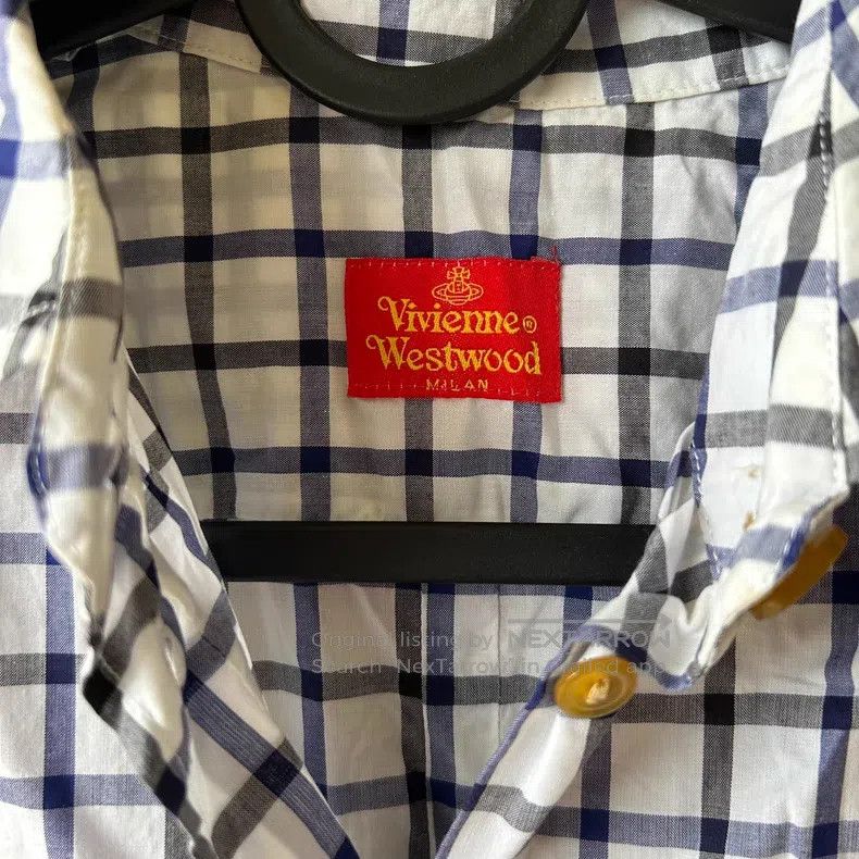 Vivienne Westwood Vivienne Westwood Plaid Short Sleeve Shirt Size S / US 4 / IT 40 - 5 Thumbnail