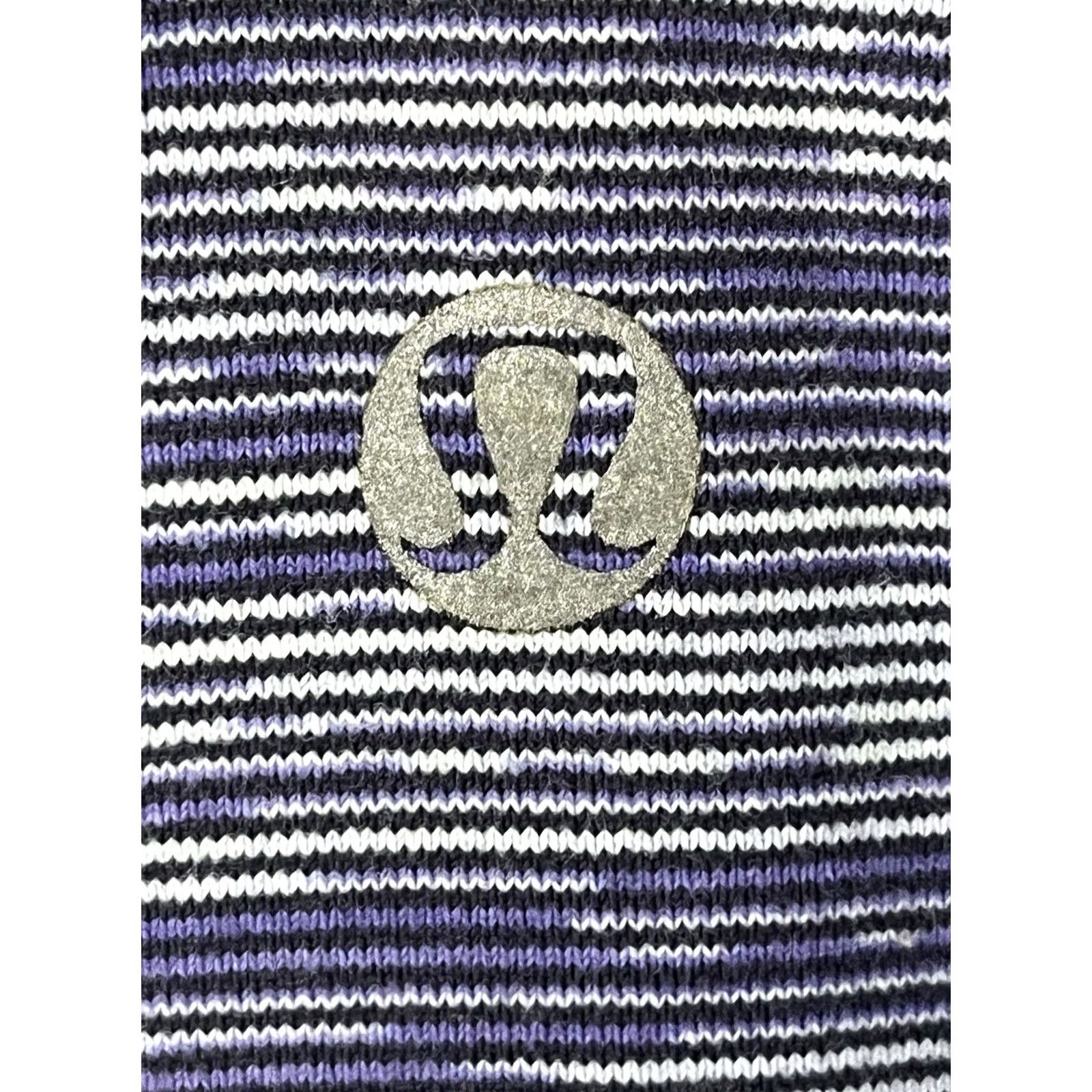 Lululemon Lululemon Power Y Tank Purple Space Dye 8 Womens Sleeveless Racerback Built-In Bra Moisture Wicking Athletic Yoga Gym Training Workout Top Size M / US 6-8 / IT 42-44 - 5 Thumbnail
