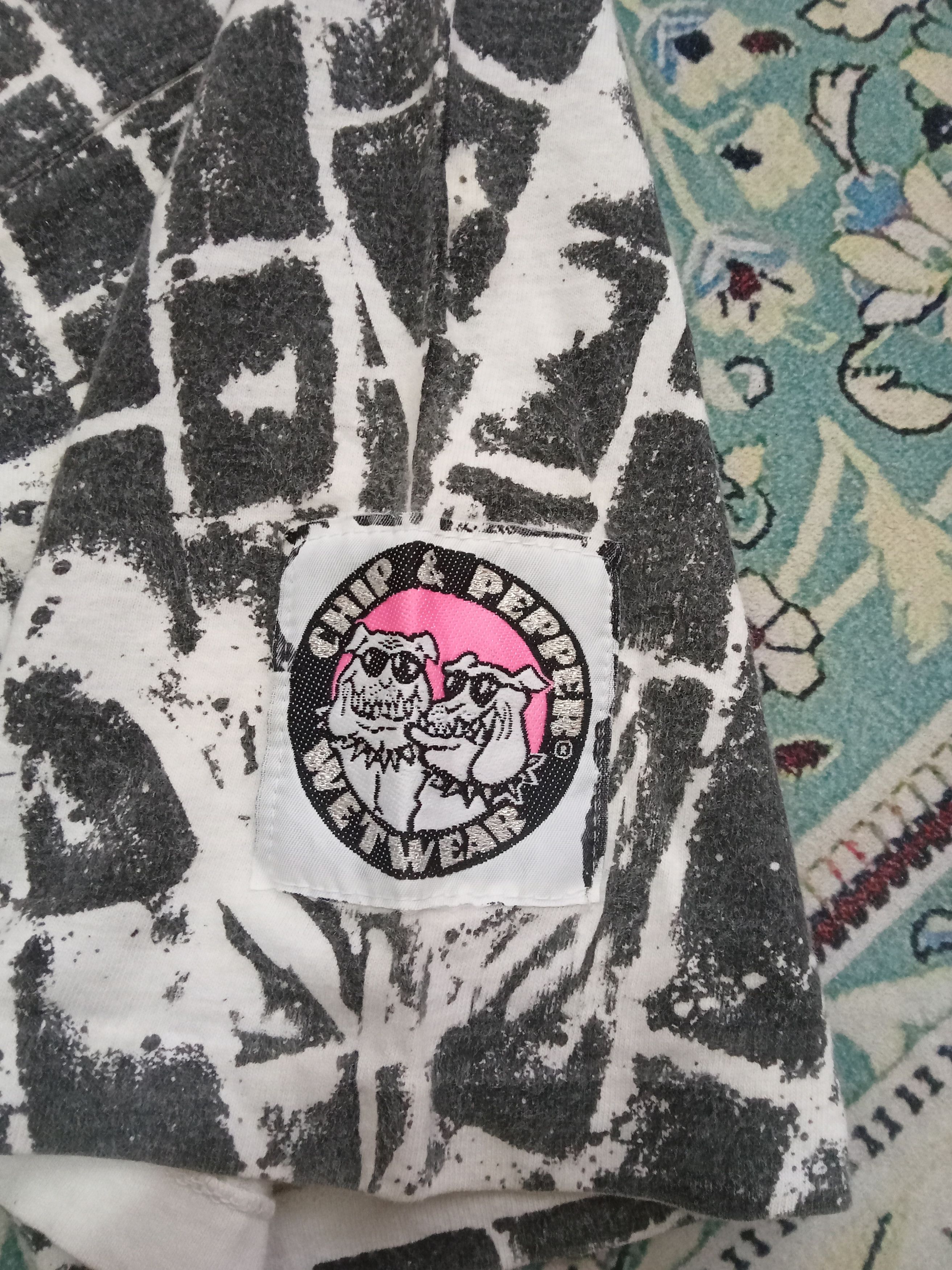 Vintage Vintage Chip And Pepper Aop Very Rare T Shirt Size US XL / EU 56 / 4 - 5 Thumbnail
