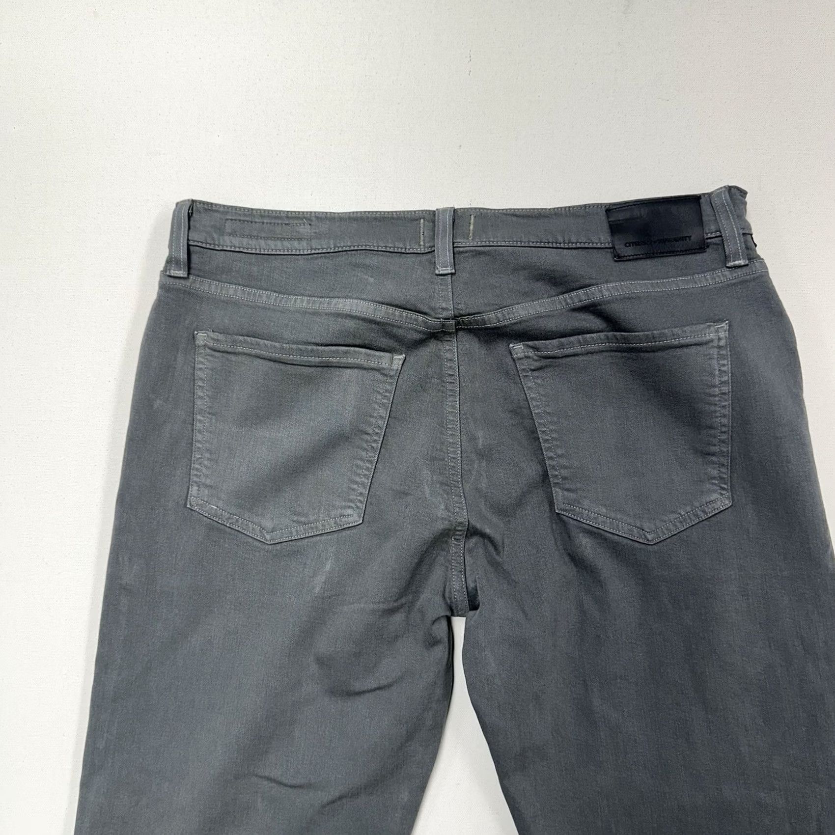 Citizens Of Humanity Citizens of Humanity The Adler Slim Straight Jeans Mens 34x26 Gray Size US 34 / EU 50 - 5 Thumbnail