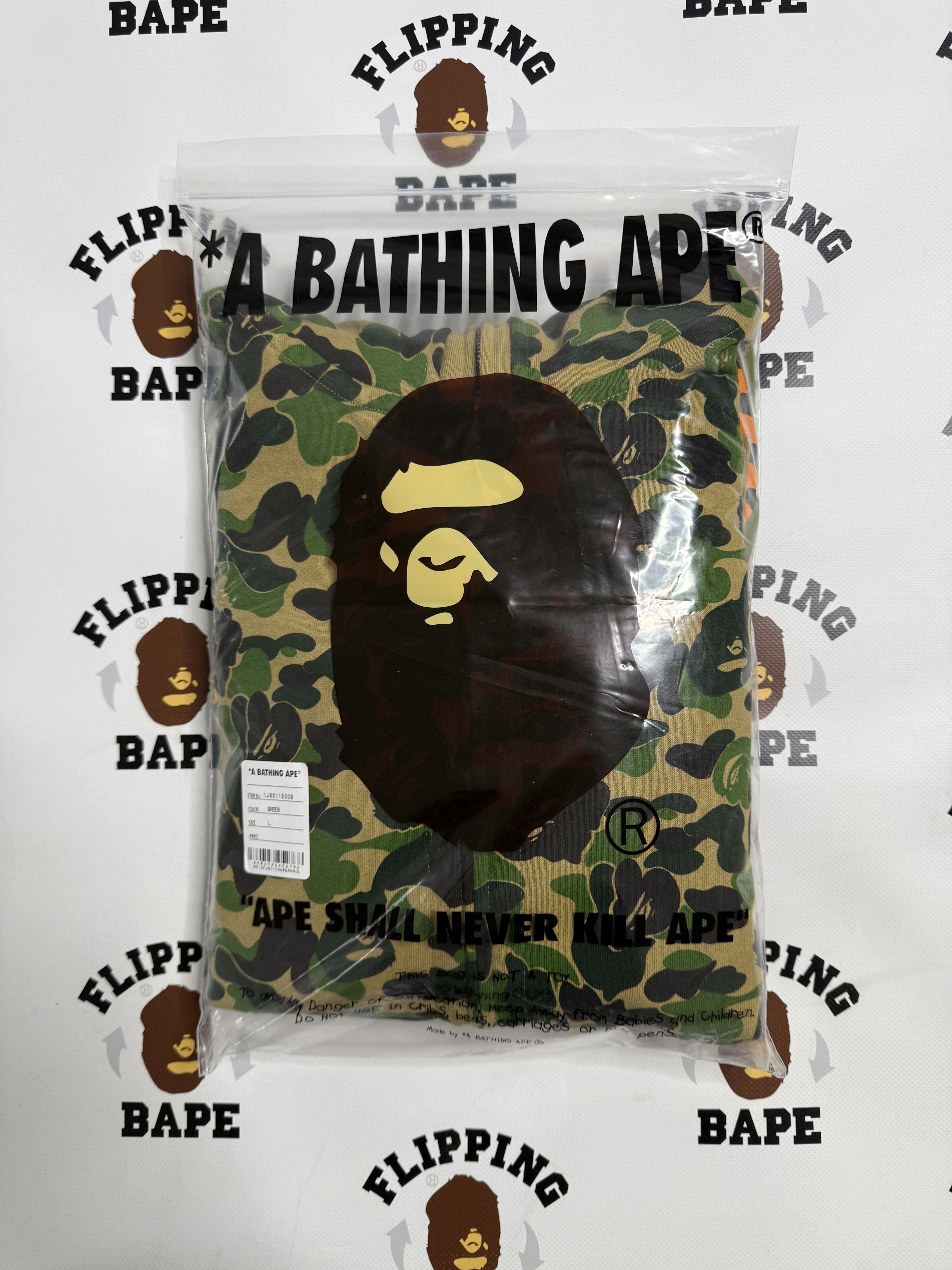 Bape BAPE ABC CAMO DOUBLE SHARK FULL ZIP HOODIE Size US S / EU 44-46 / 1 - 15 Thumbnail