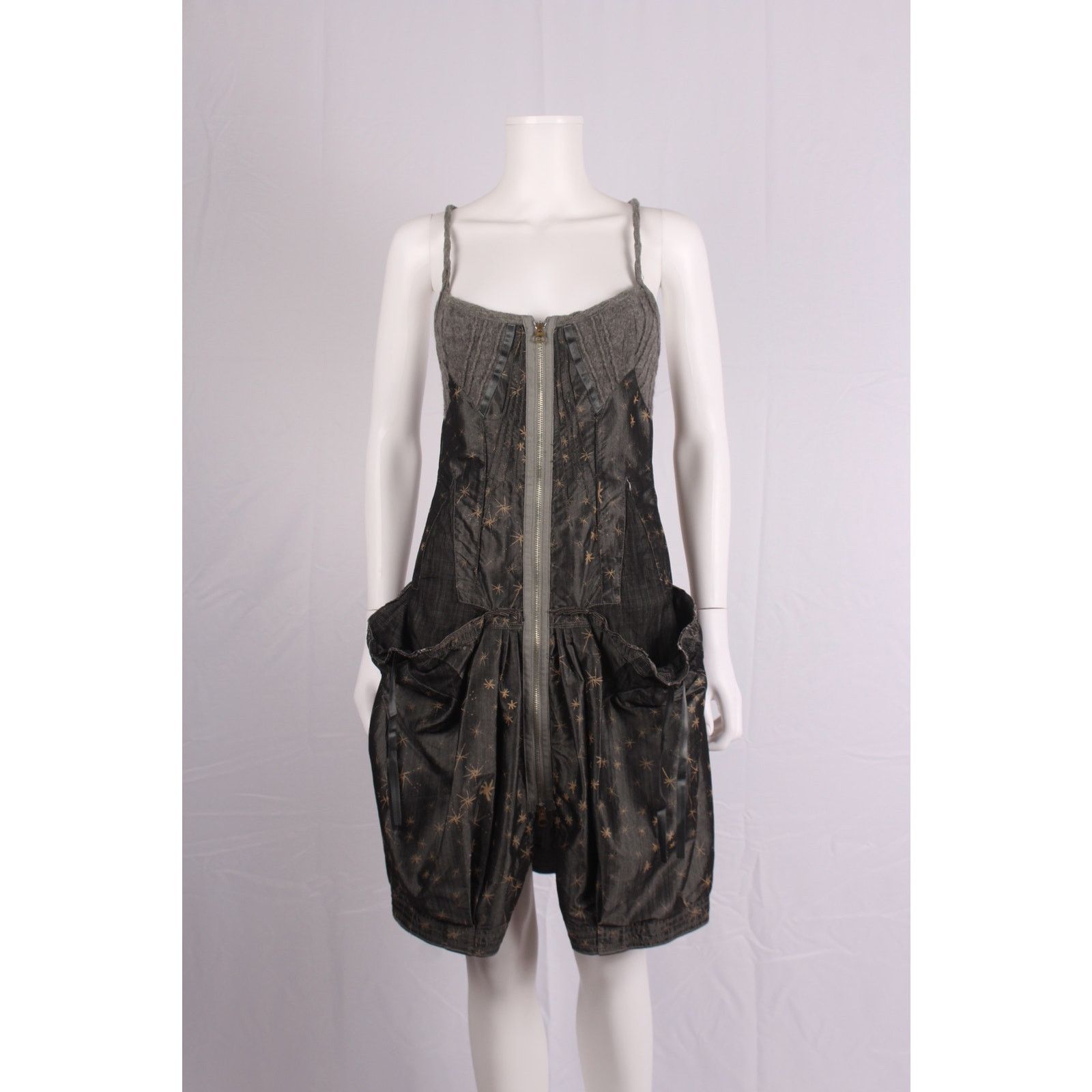 Marithe + Francois Girbaud Rare Marithé François Girbaud Star Bustier Dress Size S / US 4 / IT 40 - 1 Thumbnail