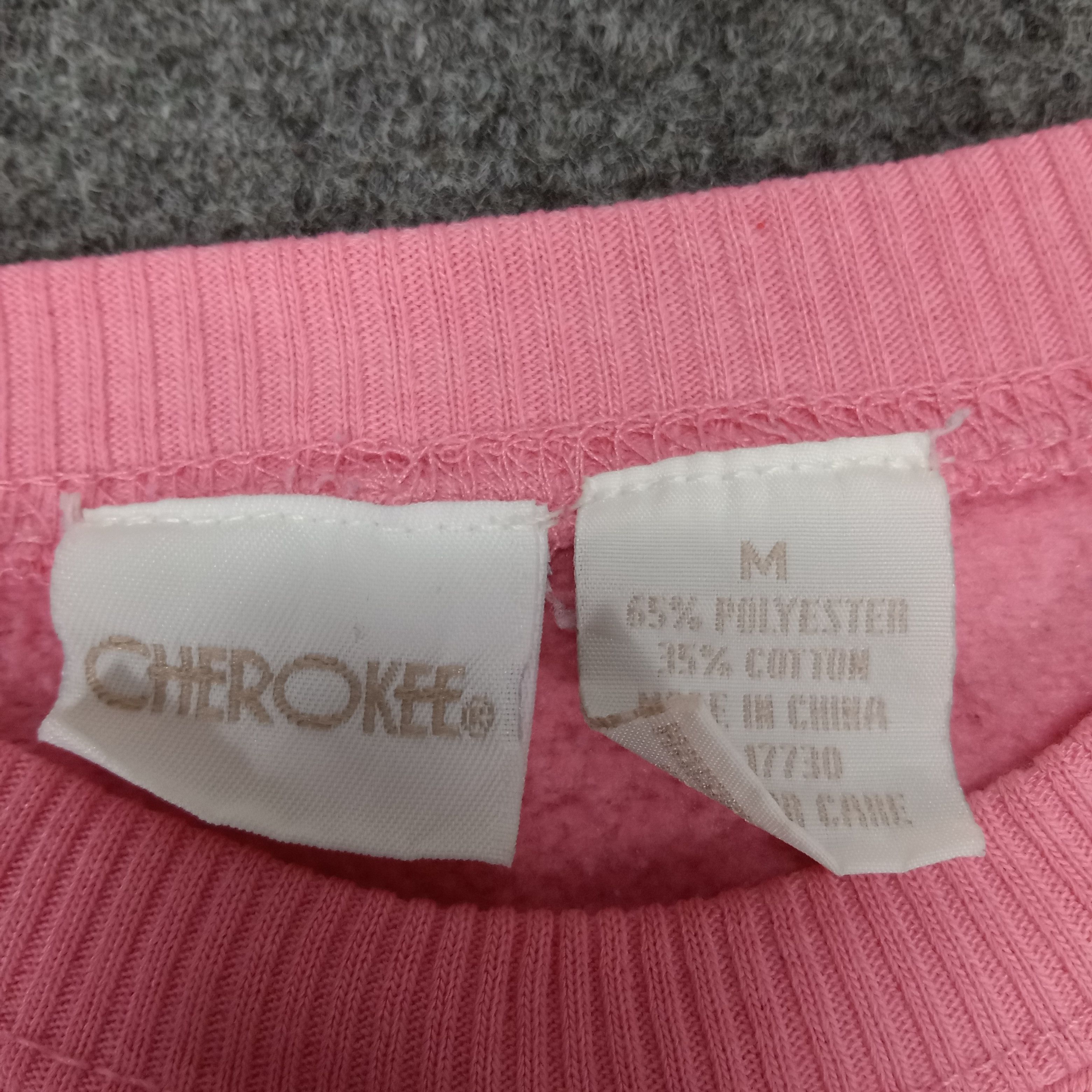Cherokee × Vintage Cherokee Center Spell Out Design Sweatshirt Size US L / EU 52-54 / 3 - 3 Thumbnail