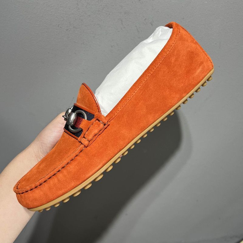 Gucci Gucci Stylish Red Flat Shoes - Size US 9.5 / EU 42-43 - 7 Thumbnail