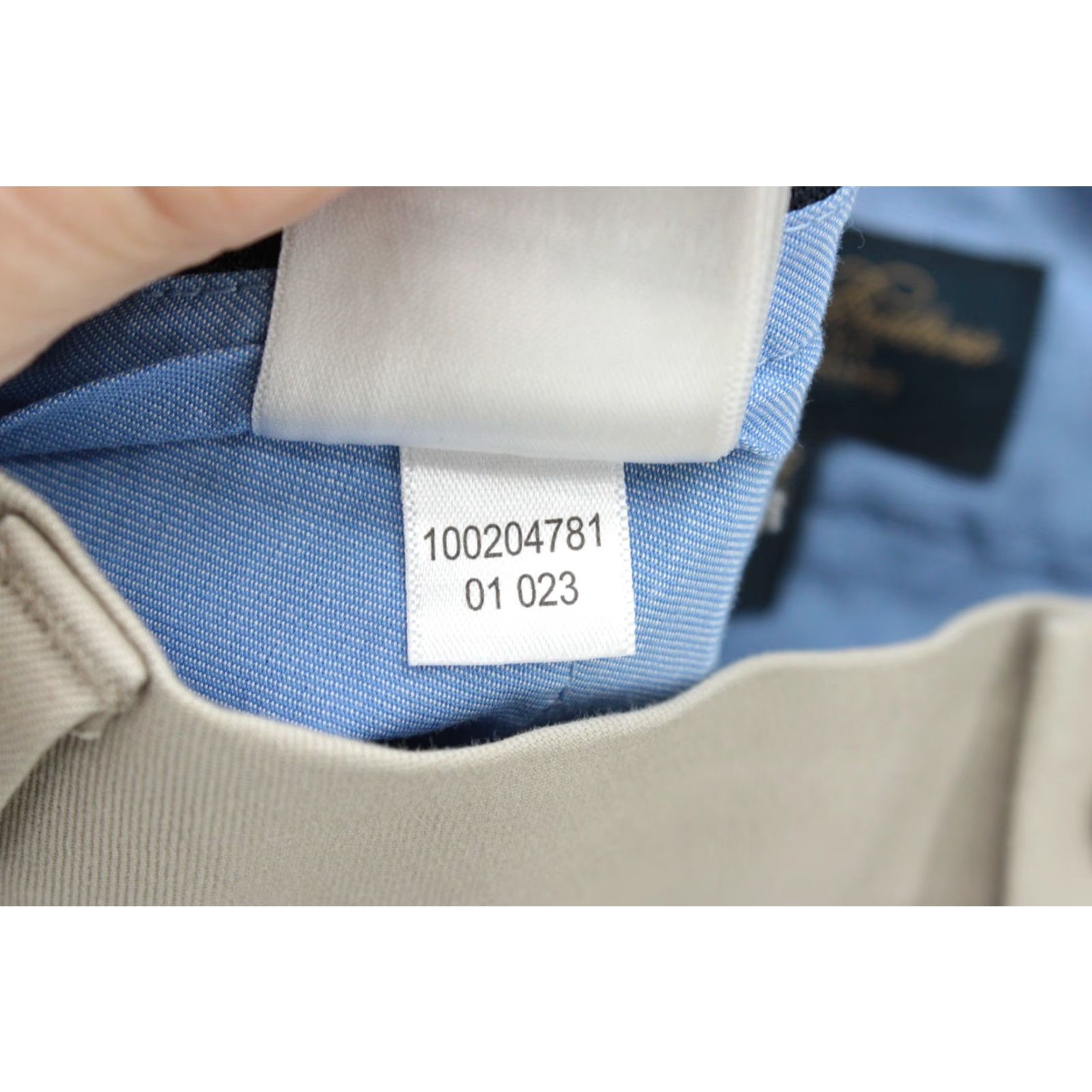 Brooks Brothers Brooks Brothers Pants Men 38x30 Beige Advantage Chino Flat Front Regular Cotton City Preppy Work Mens Size US 38 / EU 54 - 7 Thumbnail