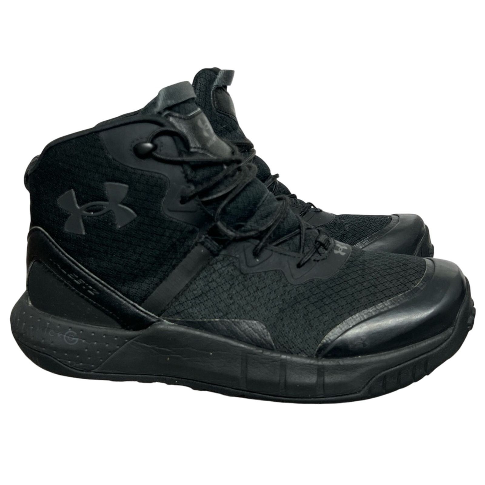 Under Armour UNDER ARMOUR BLACK MENS BOOT UA MICRO G VALSETZ MID SIZE 11 Size US 11 / EU 44 - 1 Thumbnail