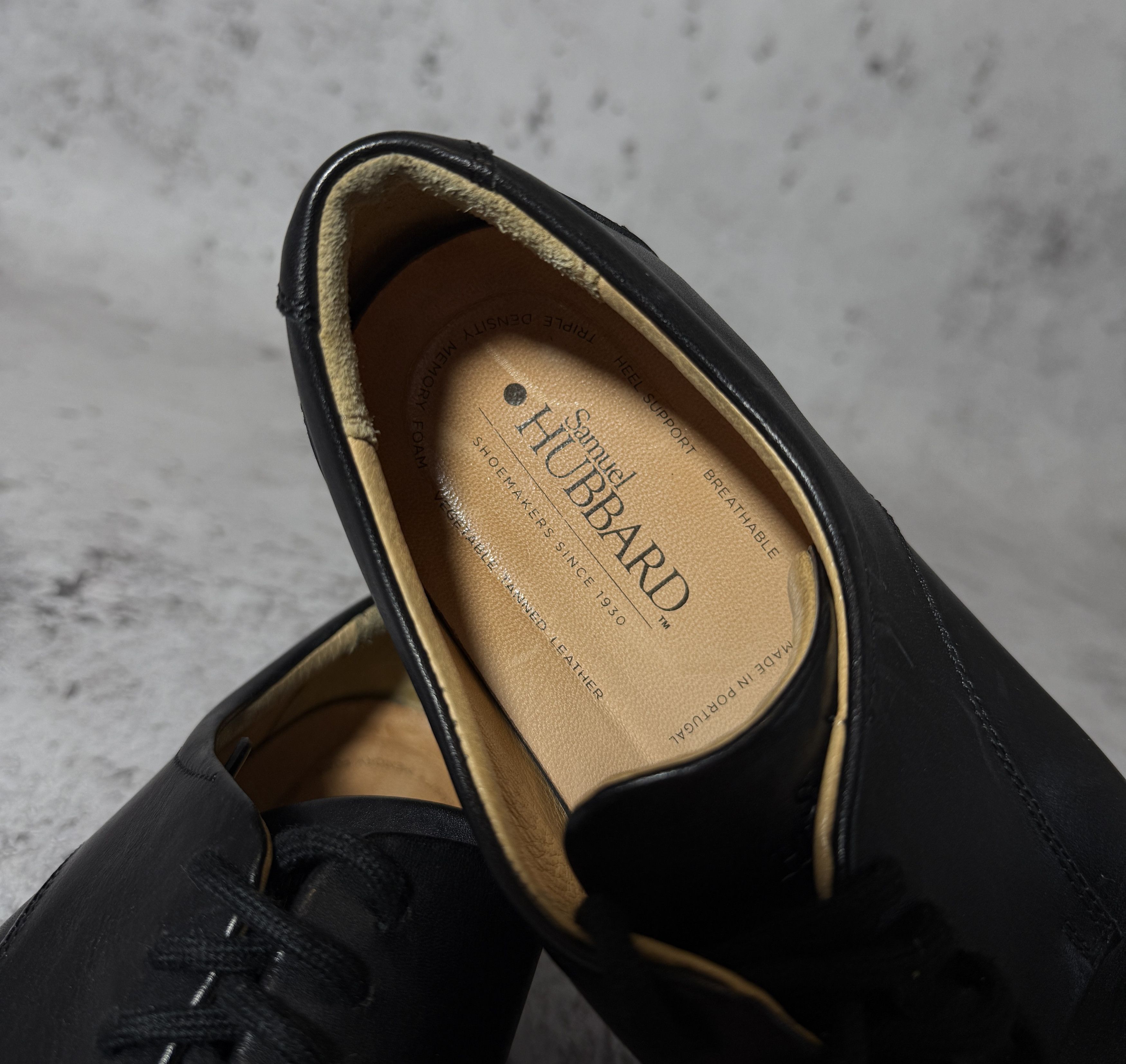 Samuel Hubbard Samuel Hubbard Men’s Black Leather Dress Shoes Size 9.5 Size US 9.5 / EU 42-43 - 10 Thumbnail