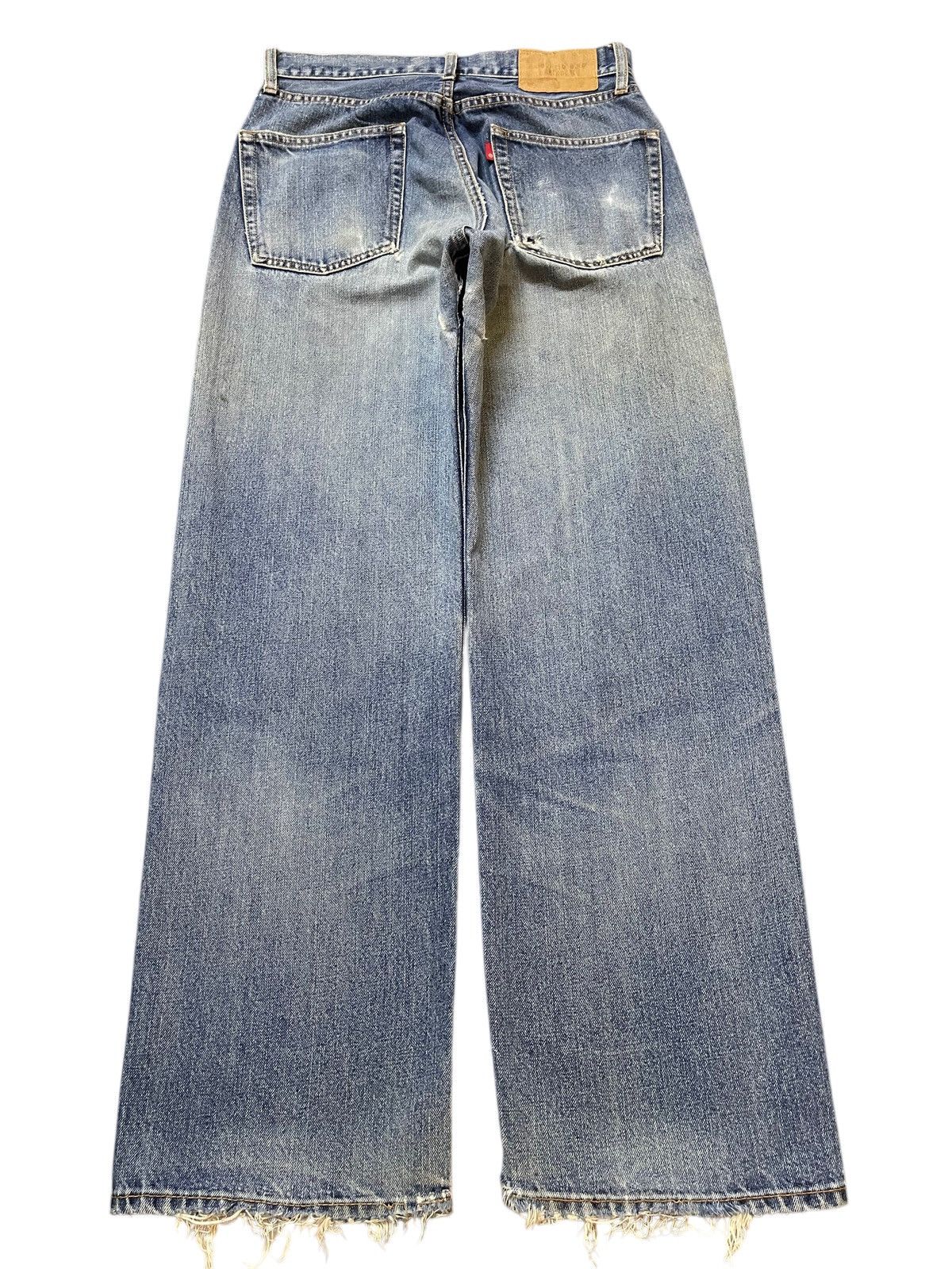 JNCO Vintage Japanese Brand Blue Faded Wash Distress Baggy Jeans Size US 28 / EU 44 - 2 Thumbnail