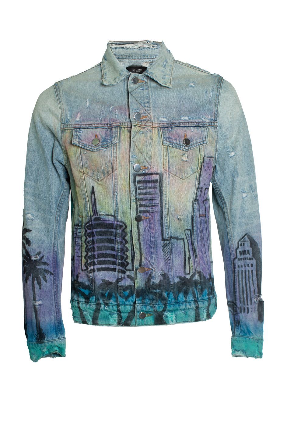 Amiri Amiri, Metropolitan Hollywood denim jacket Size M / US 6-8 / IT 42-44 - 1 Thumbnail
