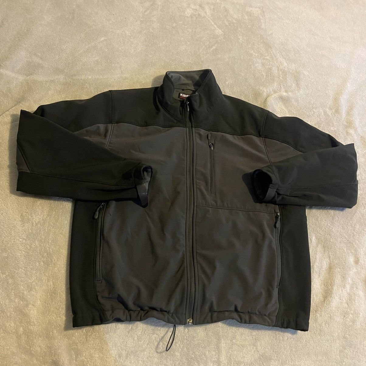 Kirkland Signature Kirkland Signature Jacket Men XL Gray Outdoors Full Zip Size US XL / EU 56 / 4 - 1 Thumbnail