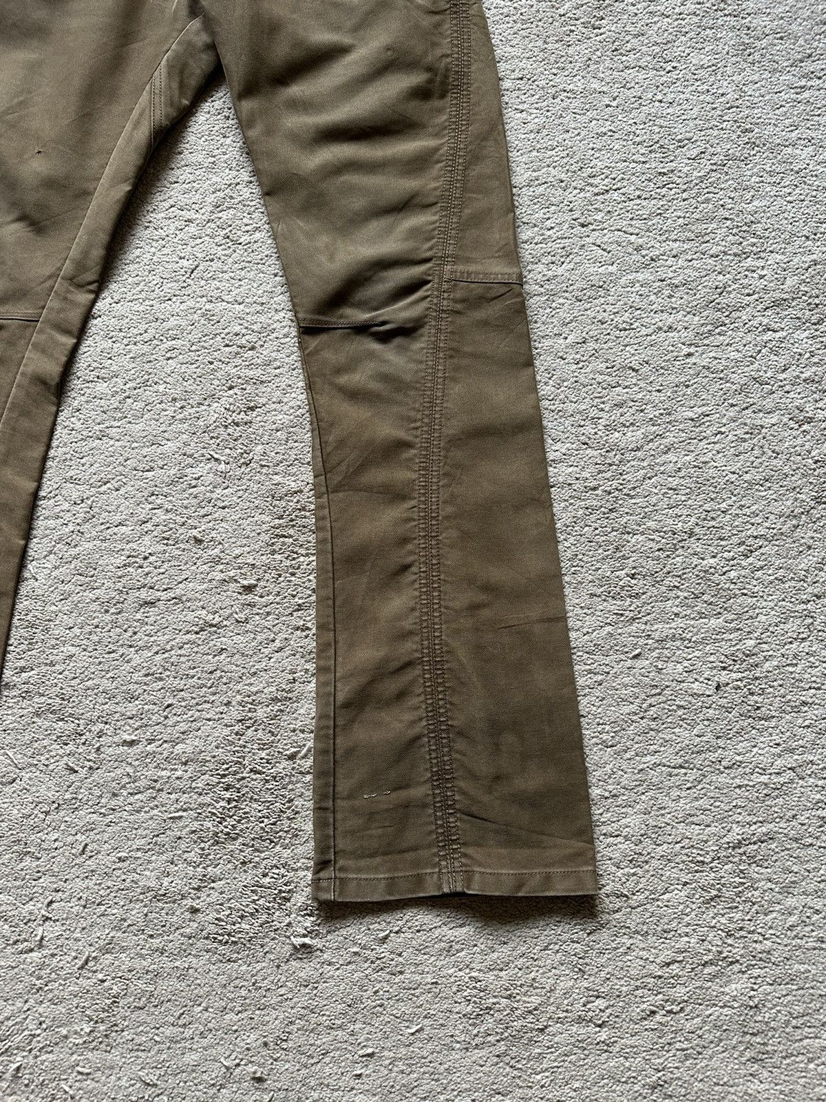 If Six Was Nine 1990s Tete Homme Double Waist Twist Leg Flare Pant Size US 30 / EU 46 - 4 Thumbnail