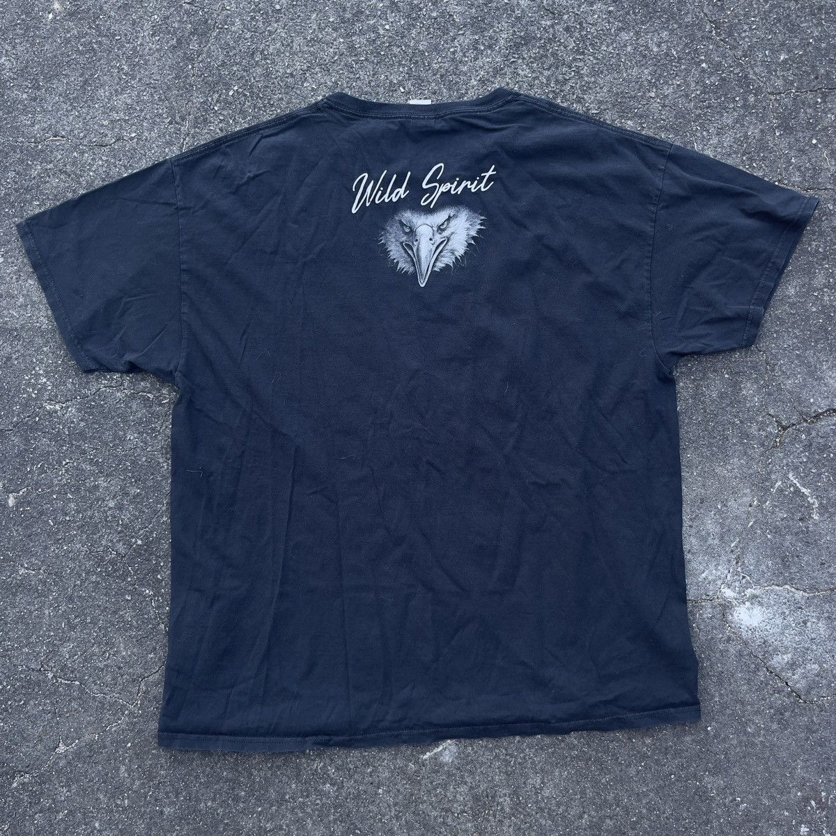 Fruit Of The Loom × Vintage Vintage WILD SPIRIT Fruit of the Loom Shirt Size US XL / EU 56 / 4 - 3 Thumbnail
