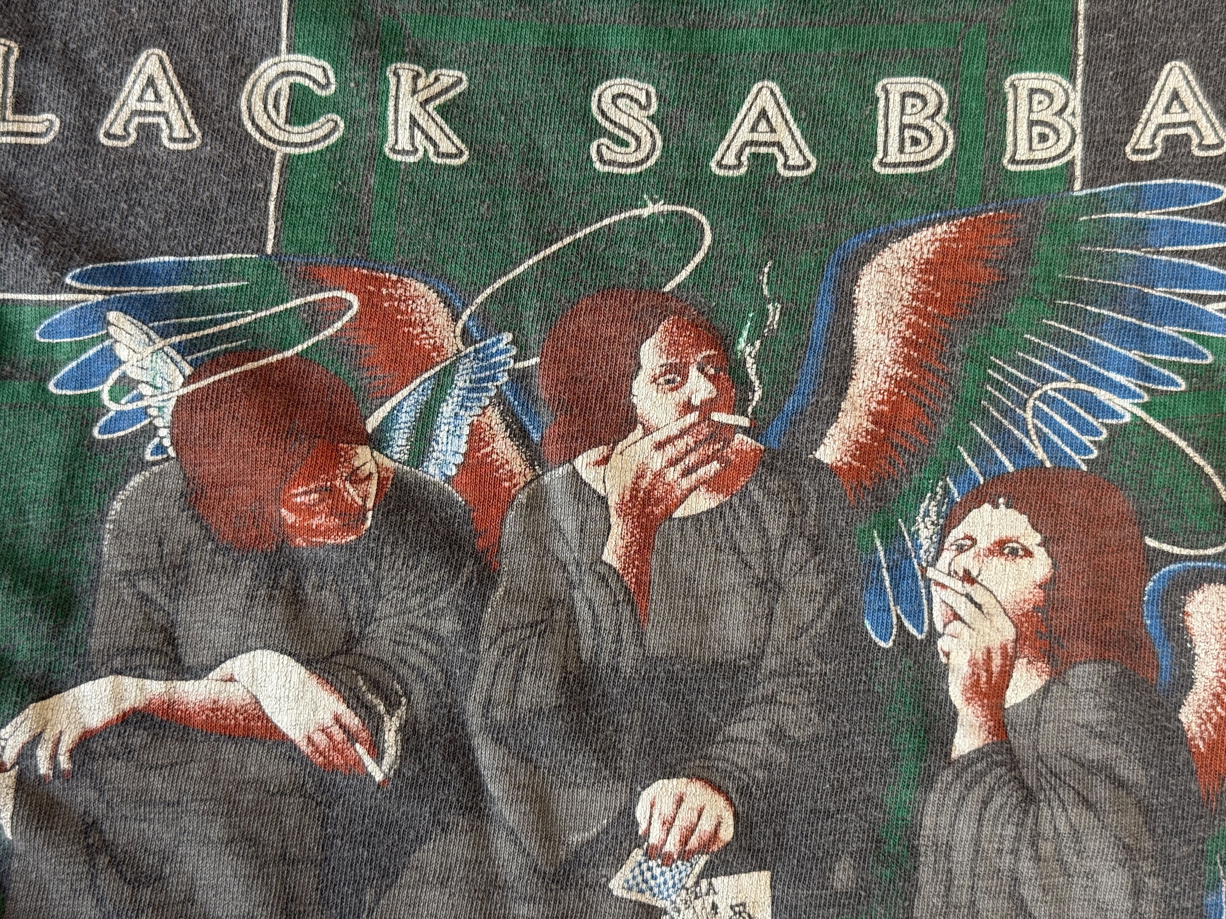 Black Sabbath RARE Vintage 1980 Black Sabbath Tour T-Shirt – Original Size US S / EU 44-46 / 1 - 3 Thumbnail