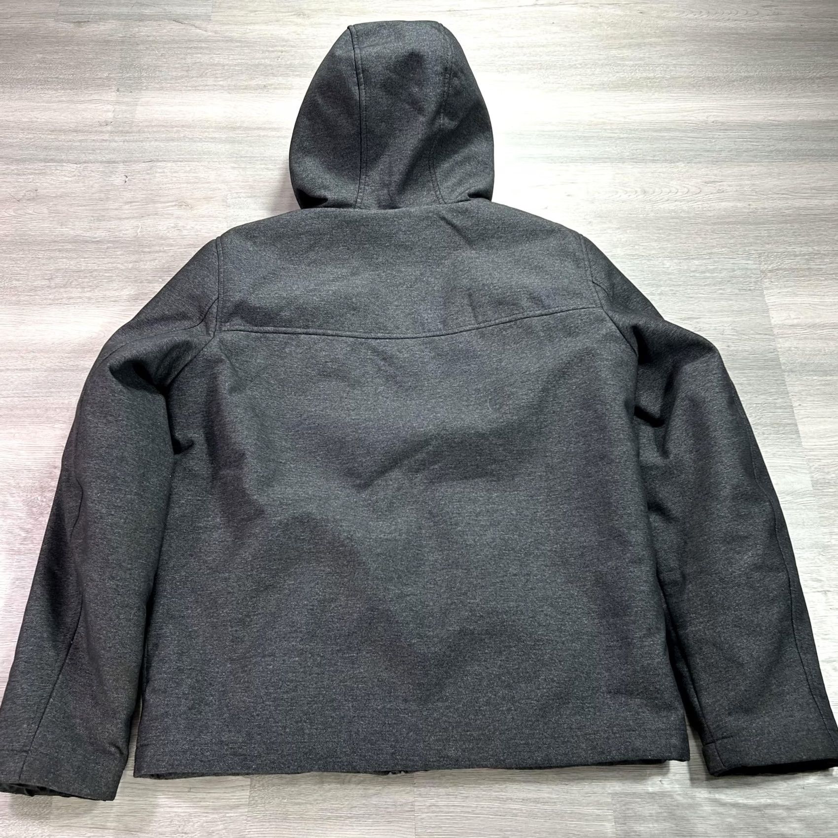 Levi's Levi'S Jacket Mens S Gray Hooded Softshell Full Zip Sherpa Lined Insulated Size US S / EU 44-46 / 1 - 2 Thumbnail